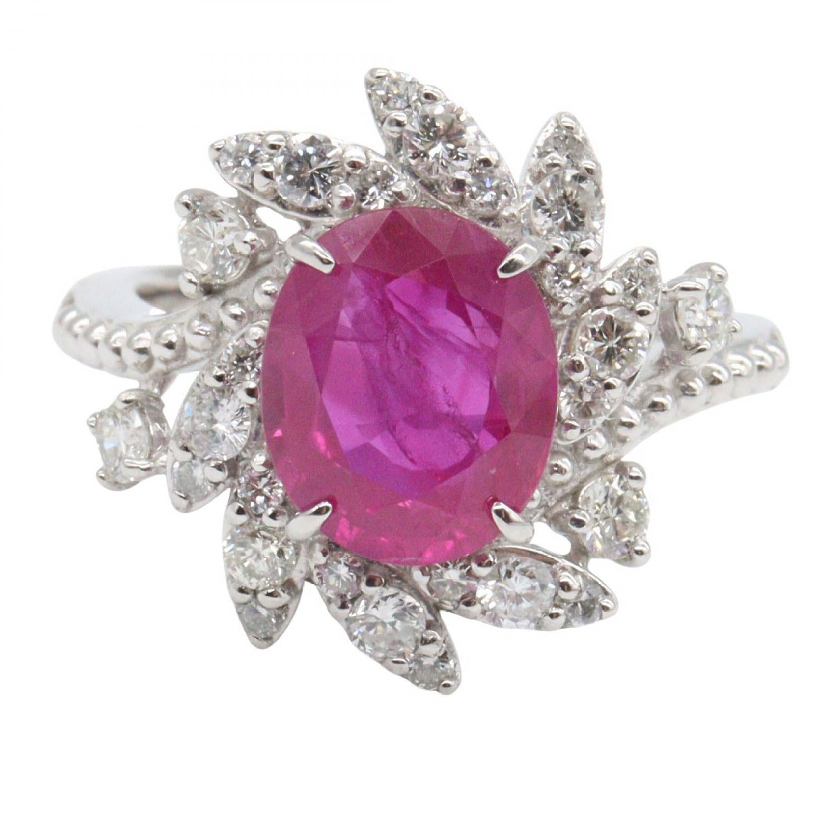 JEWELRY ルビー ダイヤモンド リング