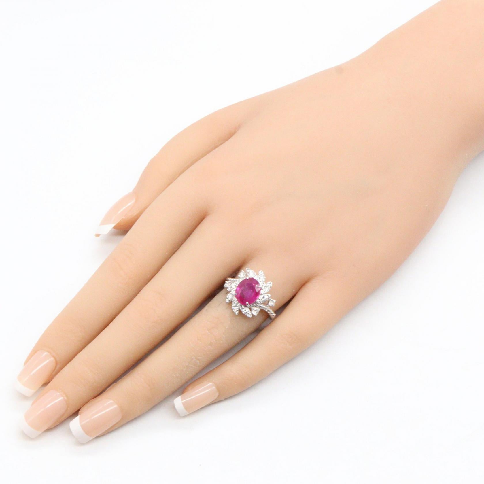 JEWELRY ルビー ダイヤモンド リング
