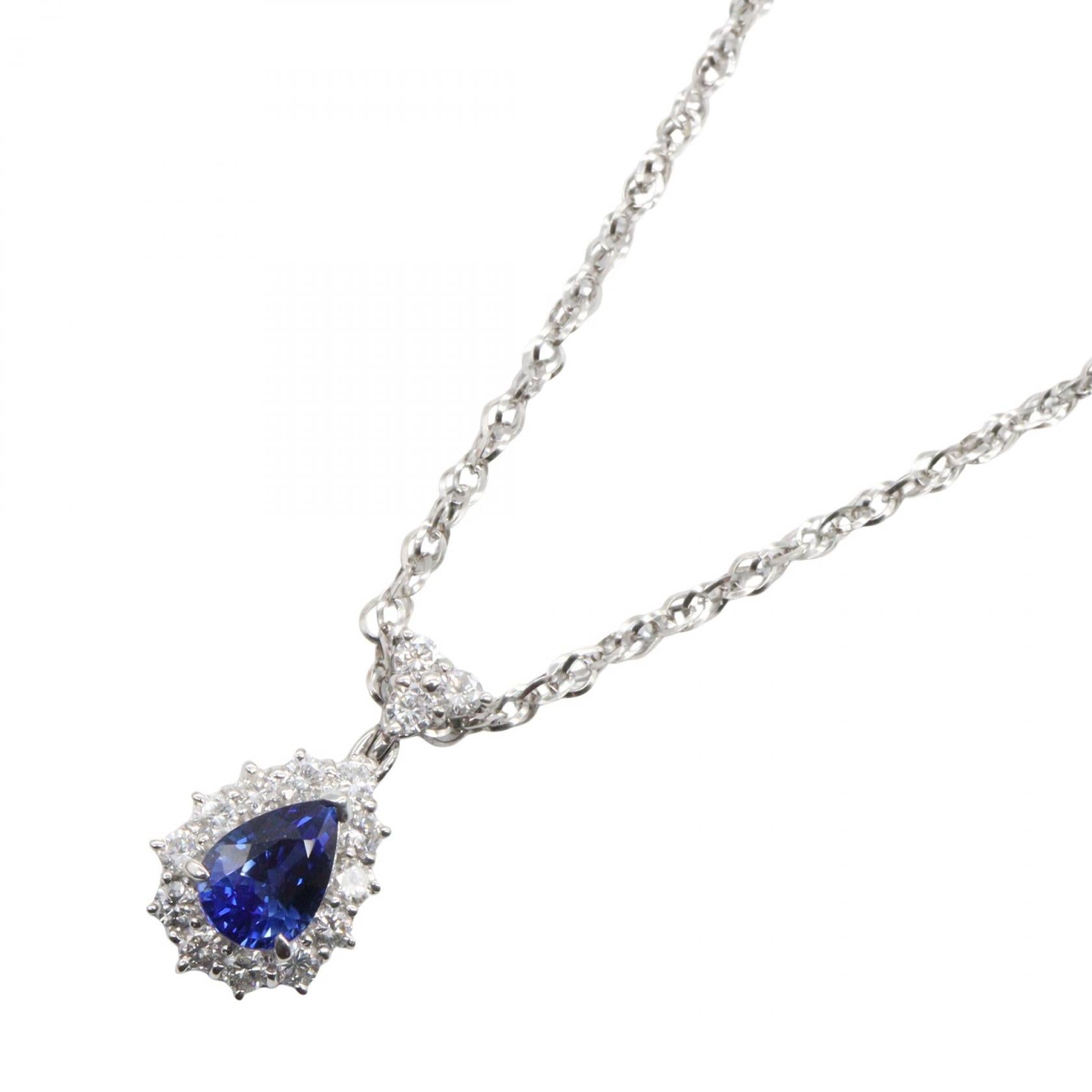 JEWELRY サファイア ダイヤモンド ネックレス