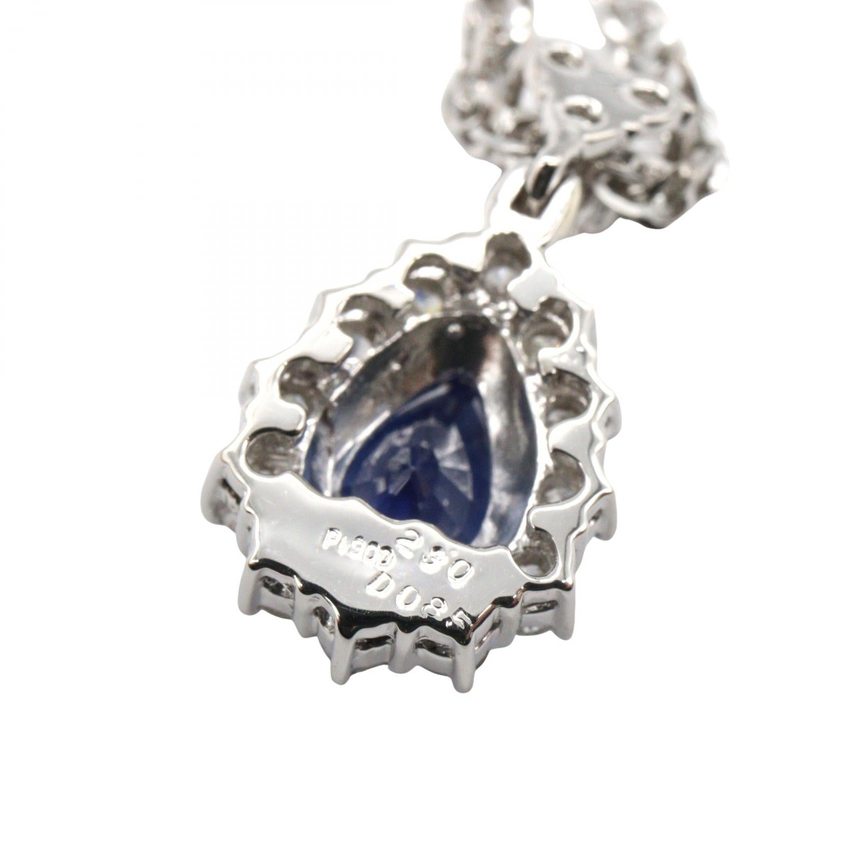 JEWELRY サファイア ダイヤモンド ネックレス
