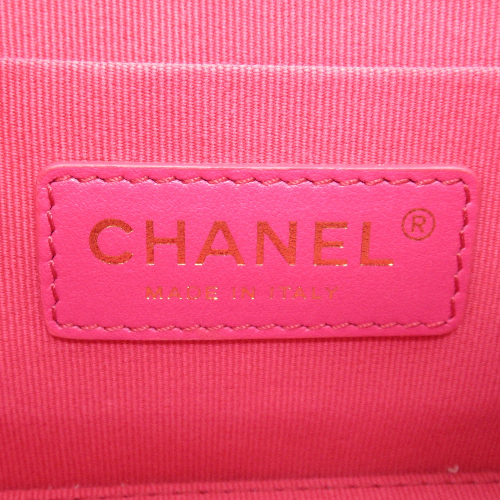 CHANEL 【激減優惠】菱格皮革Vanity  Bag金扣手挽肩背兩用袋黑色
