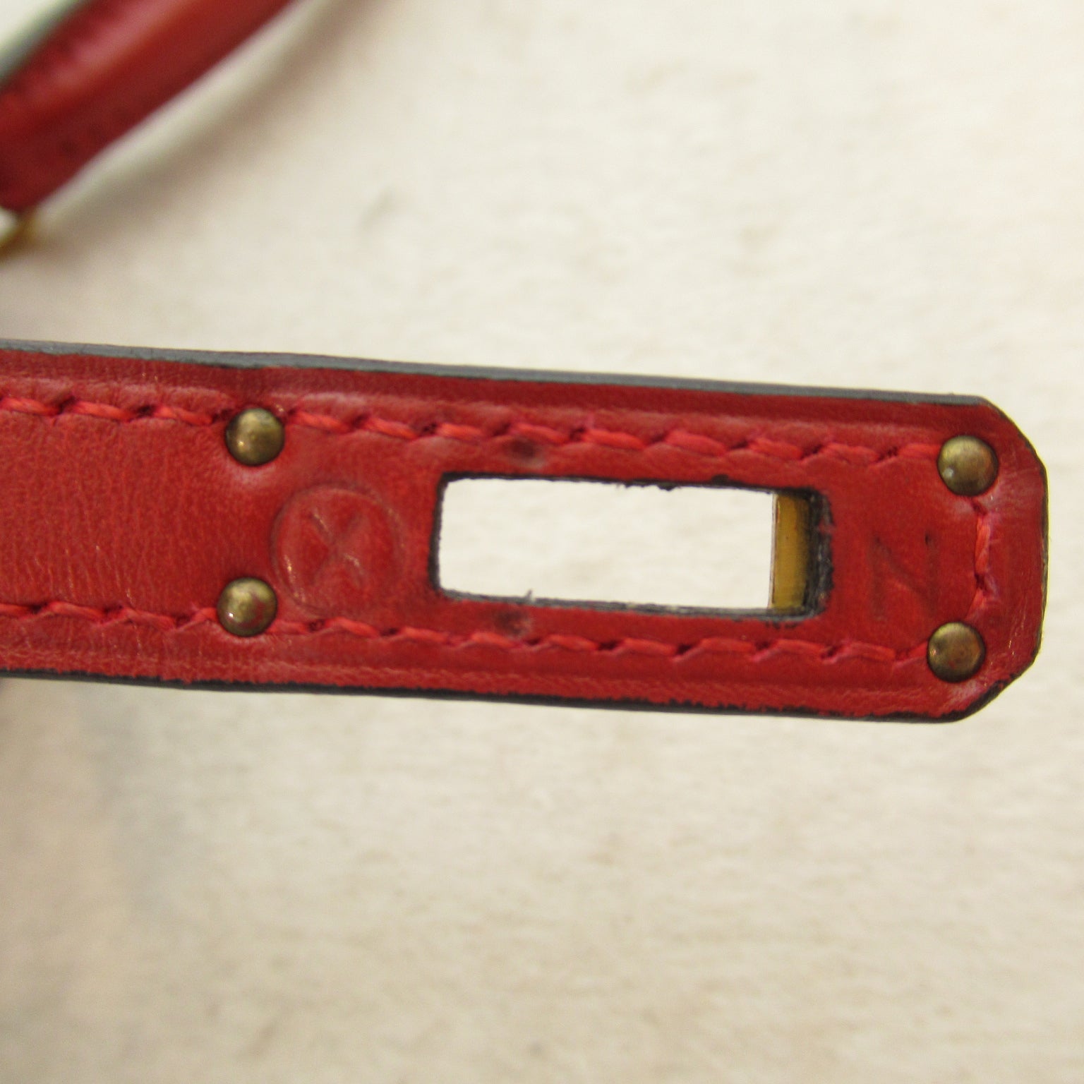 HERMES 【激減優惠】Box Calf皮革Mini Kelly金扣手挽肩背兩用袋Noir/Rouge/黑色/紅色