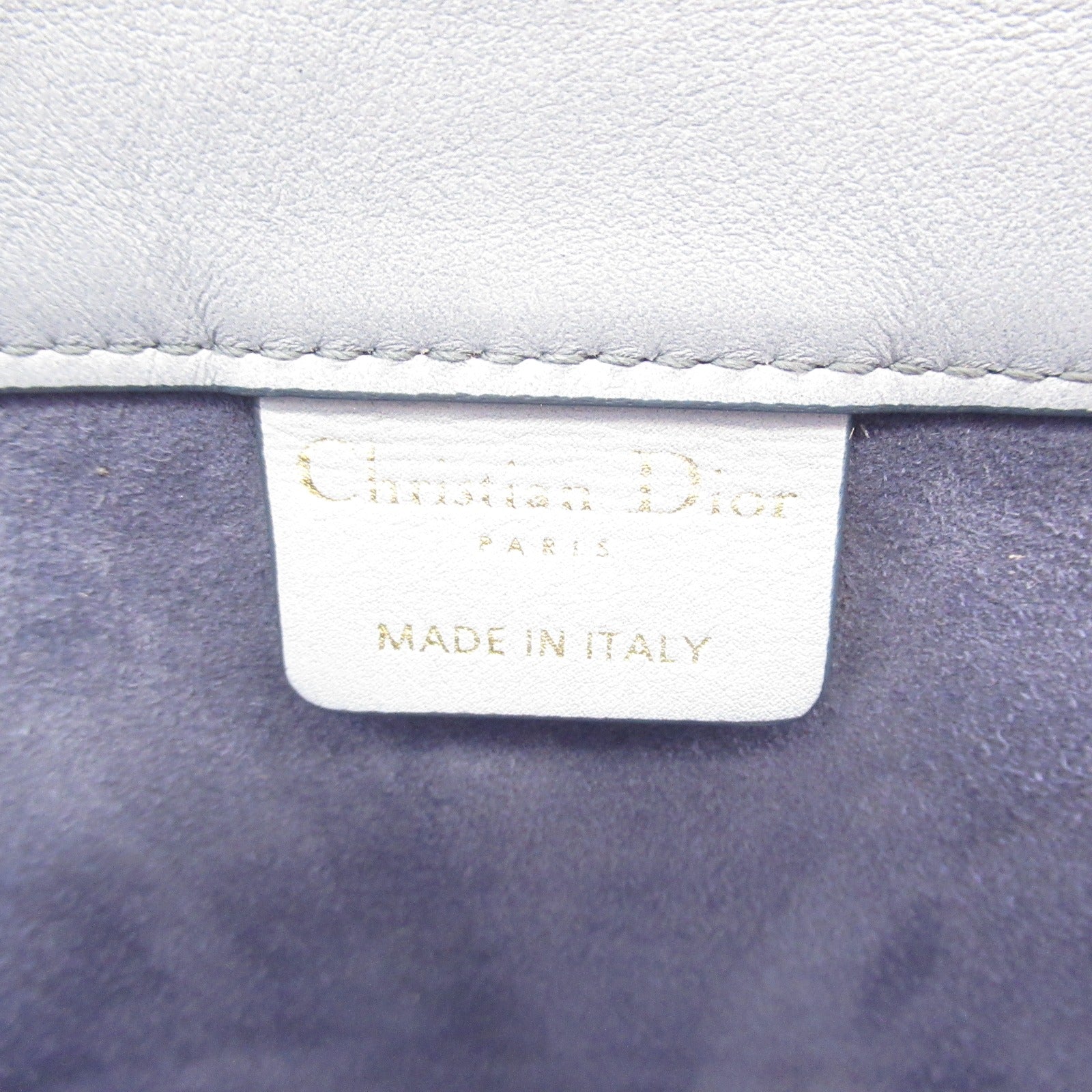 Dior 【激減優惠】皮革Book Tote手挽袋藍色