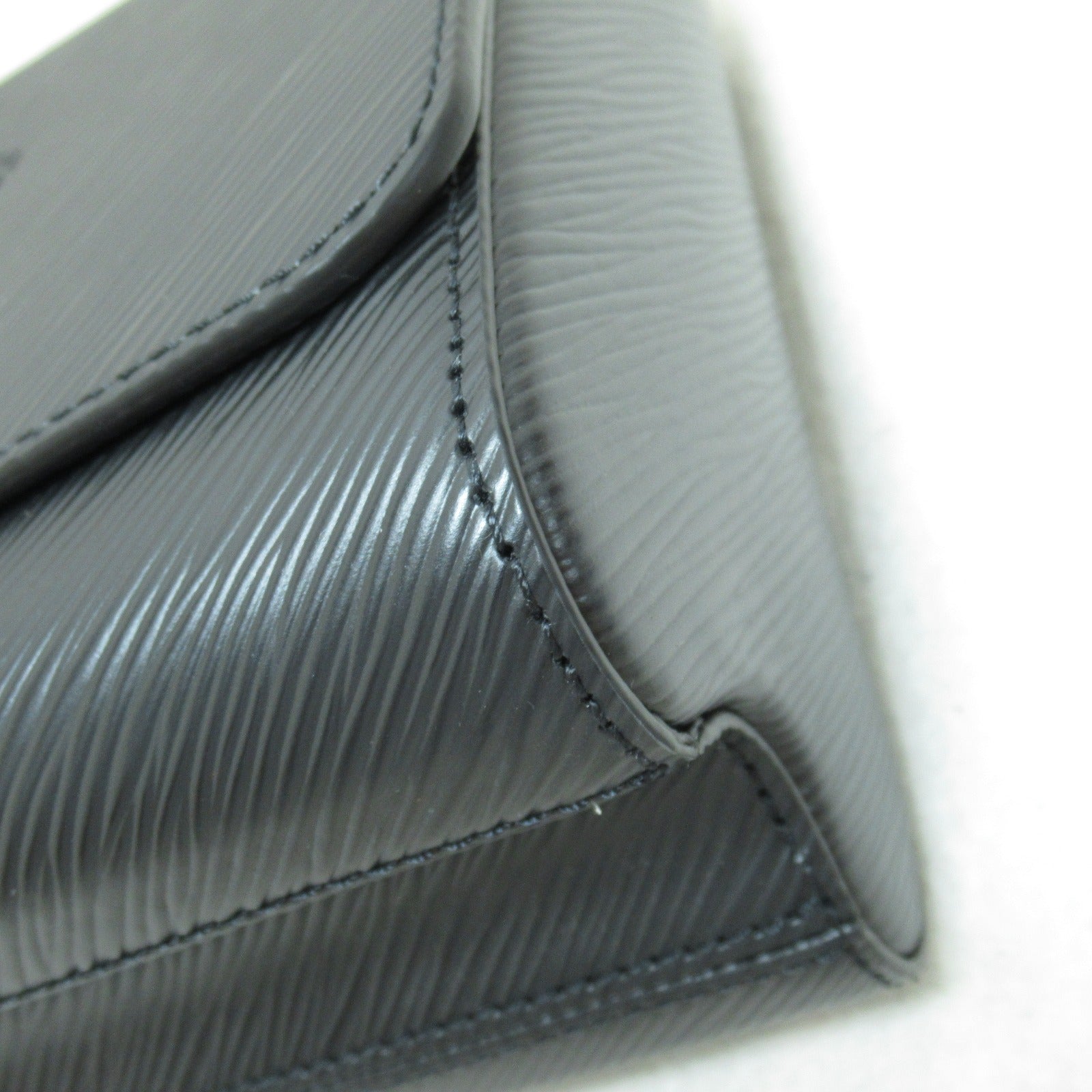 LOUIS VUITTON Epi Twisted MM手挽肩背兩用袋黑色
