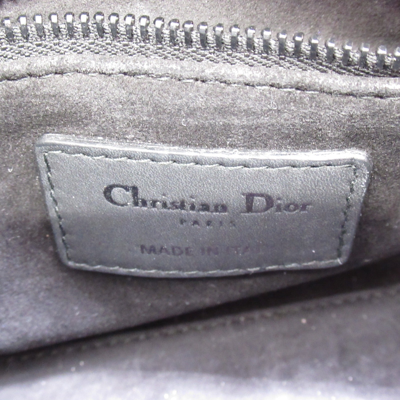 Dior 牛皮皮革Lady Dior Tote手挽袋黒色