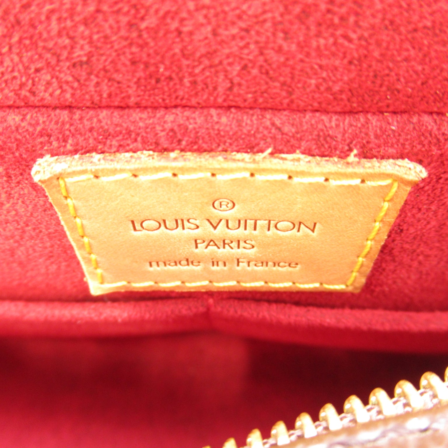 LOUIS VUITTON Monogram Viva Cite MM金扣肩背袋啡色