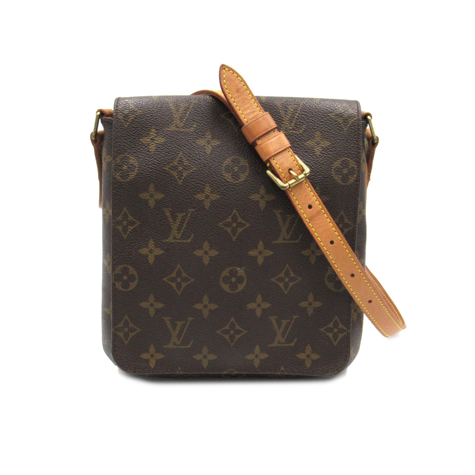 LOUIS VUITTON 【激減優惠】Monogram Musette Salsa Long Shoulder金扣肩背袋啡色