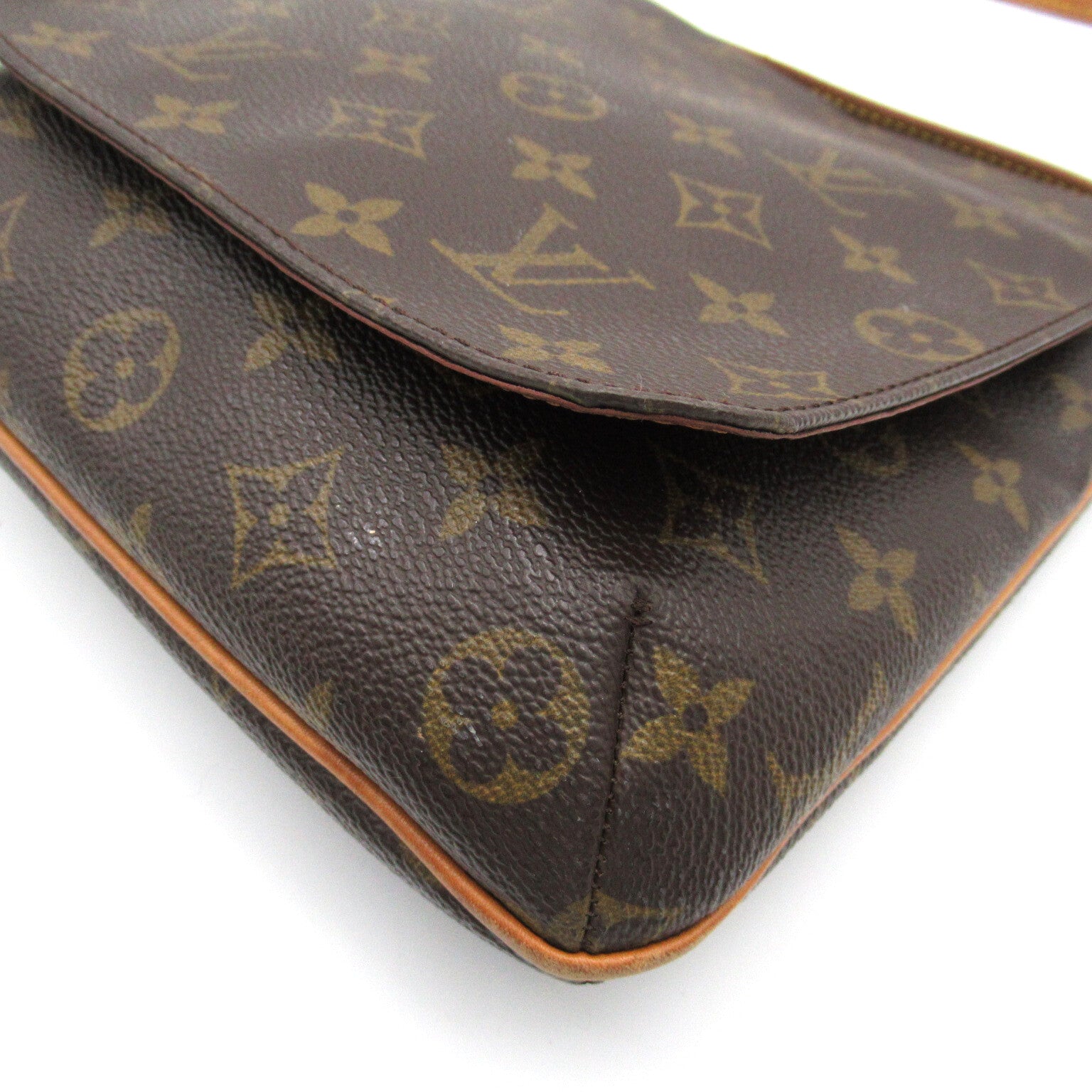 LOUIS VUITTON 【激減優惠】Monogram Musette Salsa Long Shoulder金扣肩背袋啡色