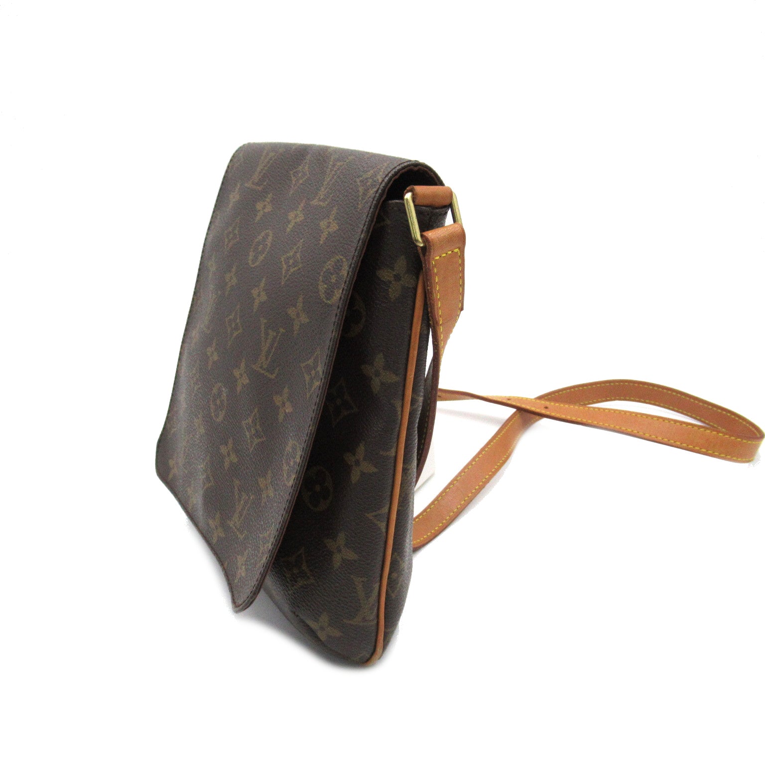 LOUIS VUITTON 【激減優惠】Monogram Musette Salsa Long Shoulder金扣肩背袋啡色
