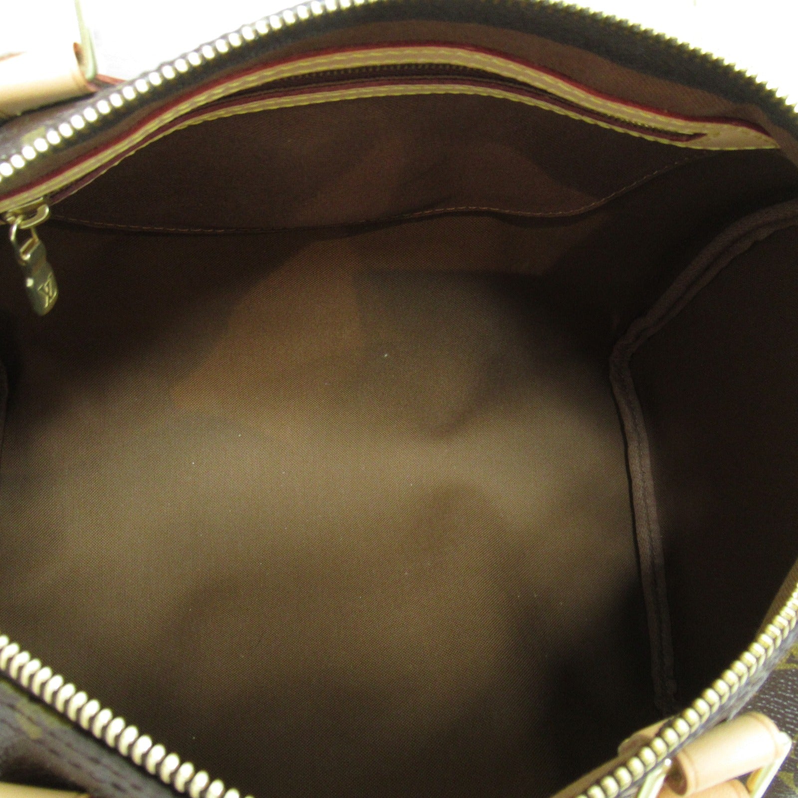 LOUIS VUITTON Monogram Speedy 30金扣手挽袋啡色
