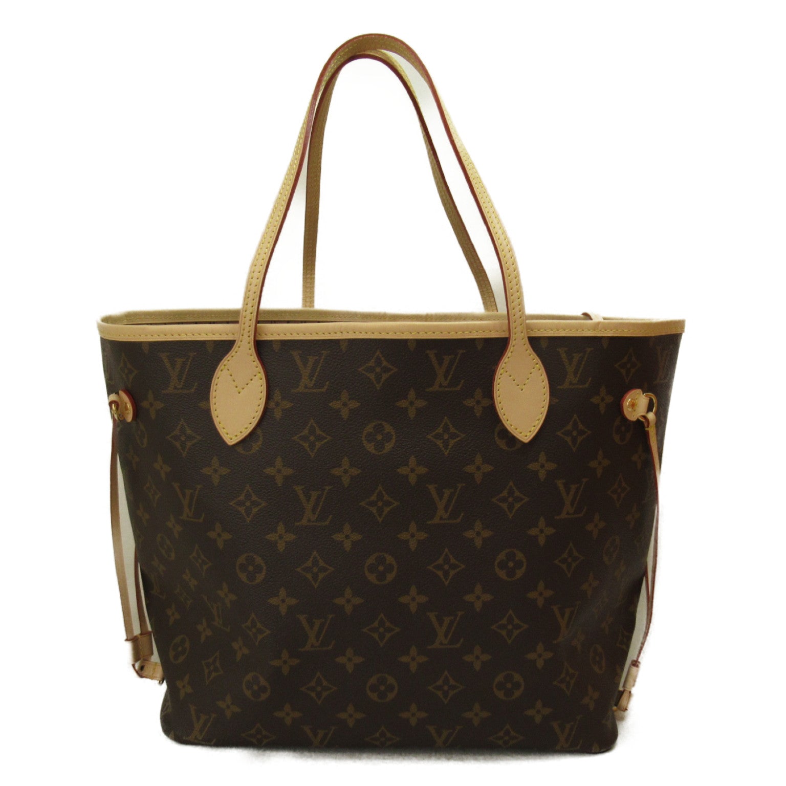 LOUIS VUITTON Monogram Neverfull MM手挽袋/肩背袋啡色