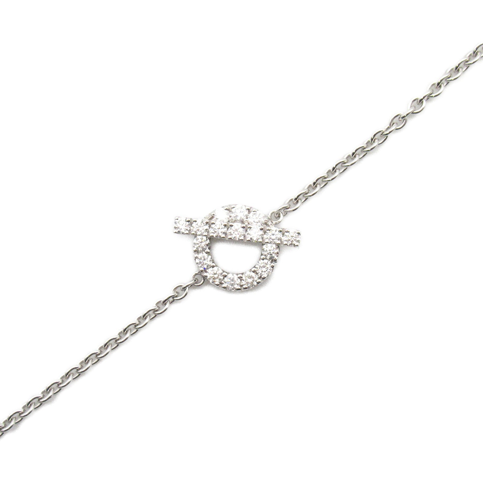 HERMES 【激減優惠】18K白金Finesse Diamond 0.55ct鑽石手鏈