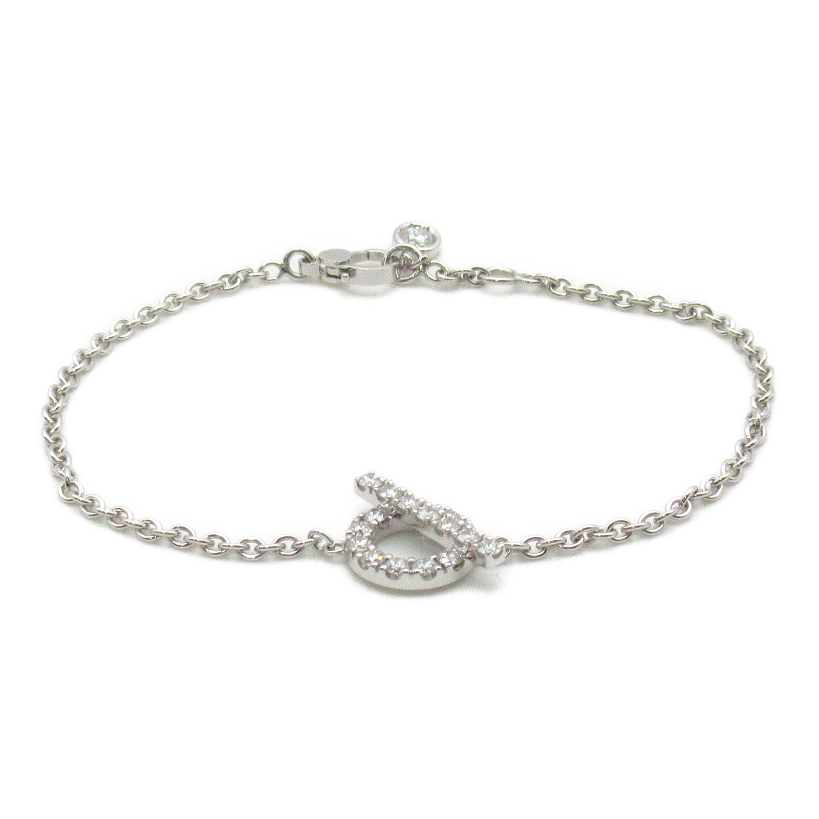 HERMES 【激減優惠】18K白金Finesse Diamond 0.55ct鑽石手鏈