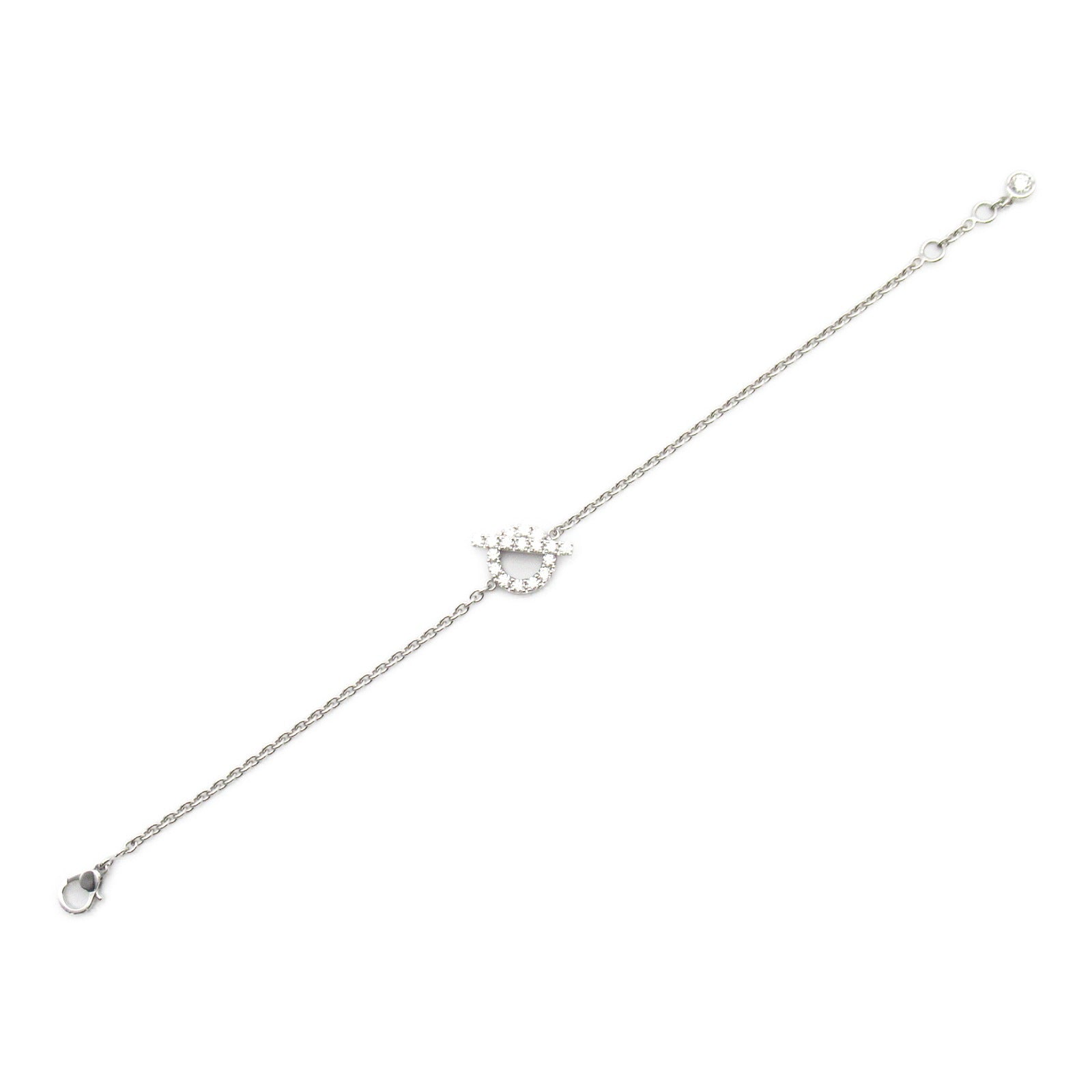 HERMES 【激減優惠】18K白金Finesse Diamond 0.55ct鑽石手鏈