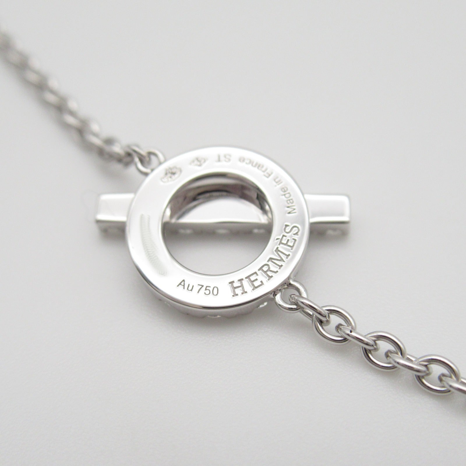 HERMES 【激減優惠】18K白金Finesse Diamond 0.55ct鑽石手鏈
