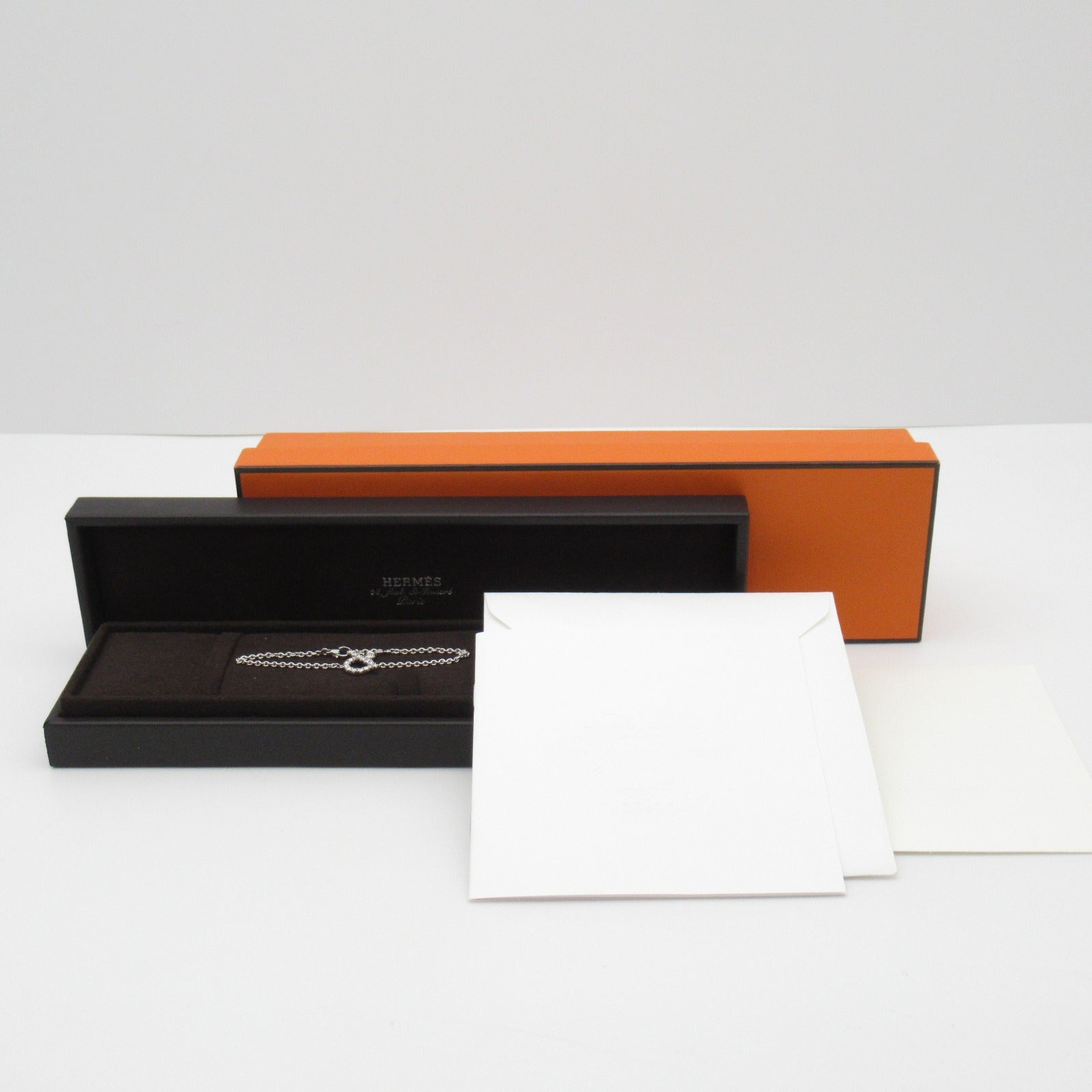 HERMES 【激減優惠】18K白金Finesse Diamond 0.55ct鑽石手鏈