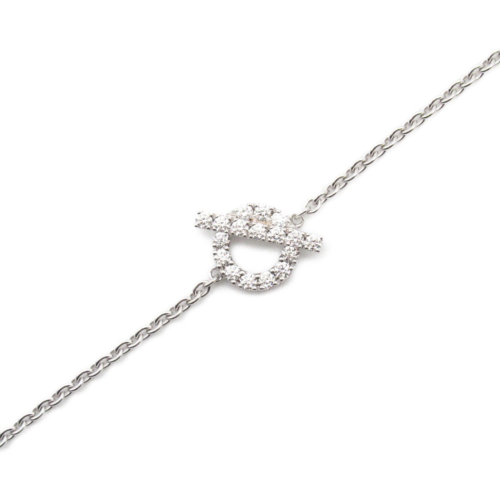 HERMES 【激減優惠】18K白金Finesse ST Diamond Bracelet 0.55ct鑽石手鏈