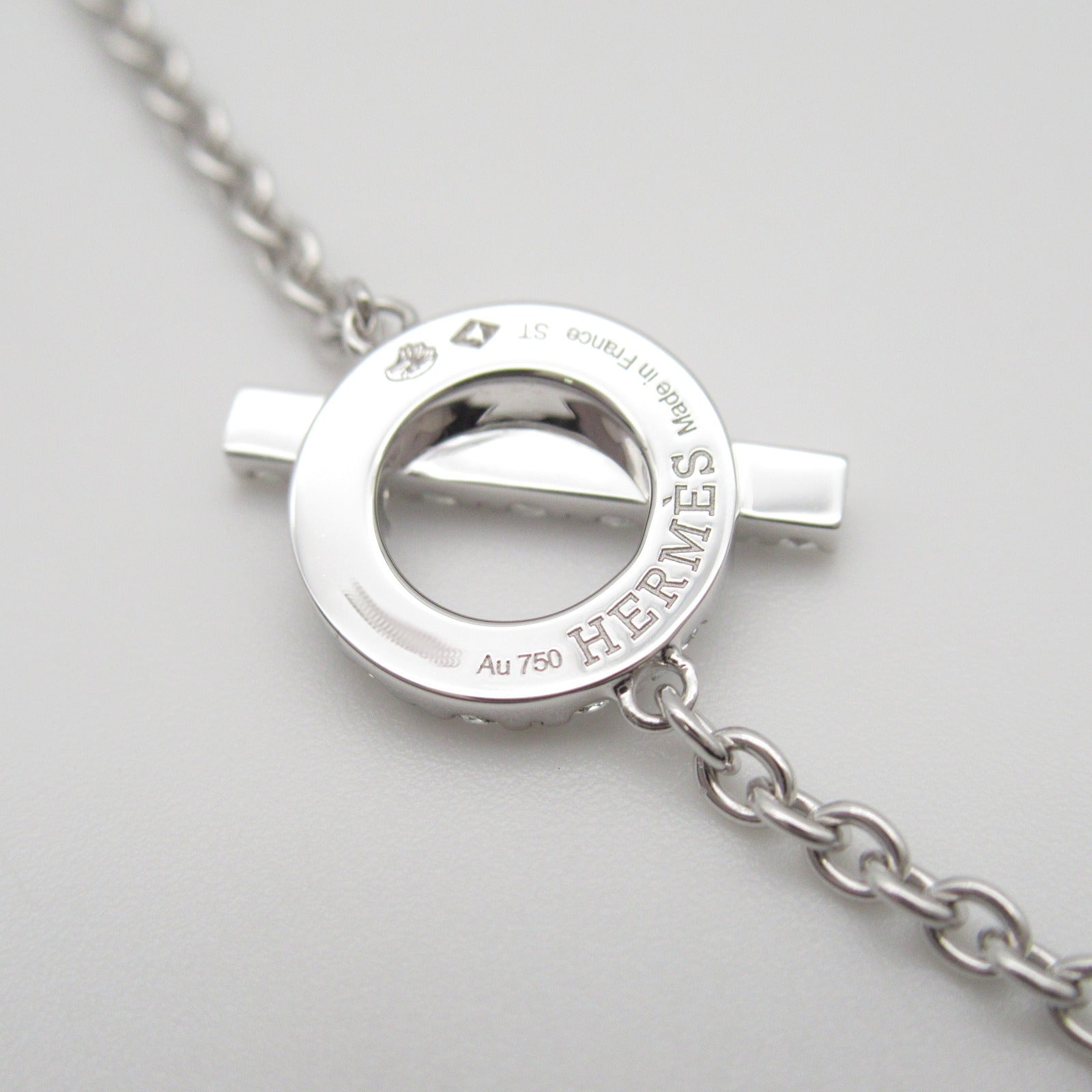 HERMES 【激減優惠】18K白金Finesse ST Diamond Bracelet 0.55ct鑽石手鏈