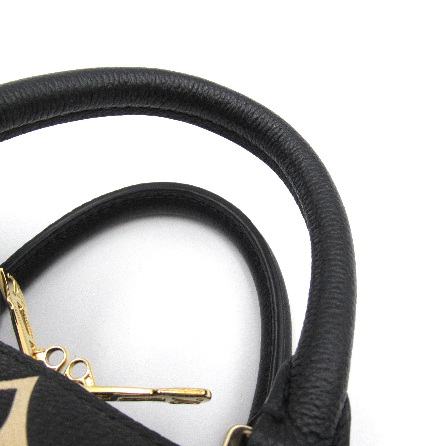LOUIS VUITTON Monogram Empreinte Speedy Bandouliere 25手挽肩背兩用袋黑色