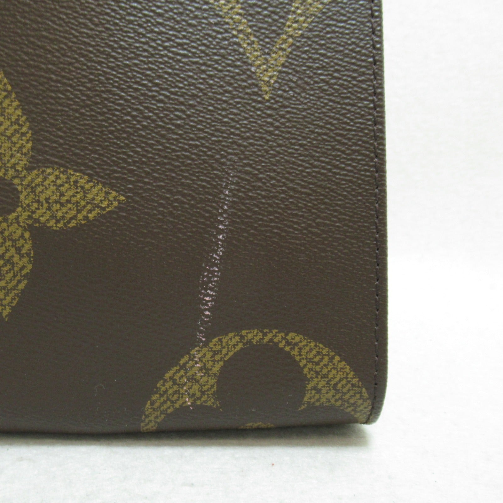 LOUIS VUITTON Monogram Giant/Reverse OnTheGo MM金扣手挽肩背兩用袋啡色