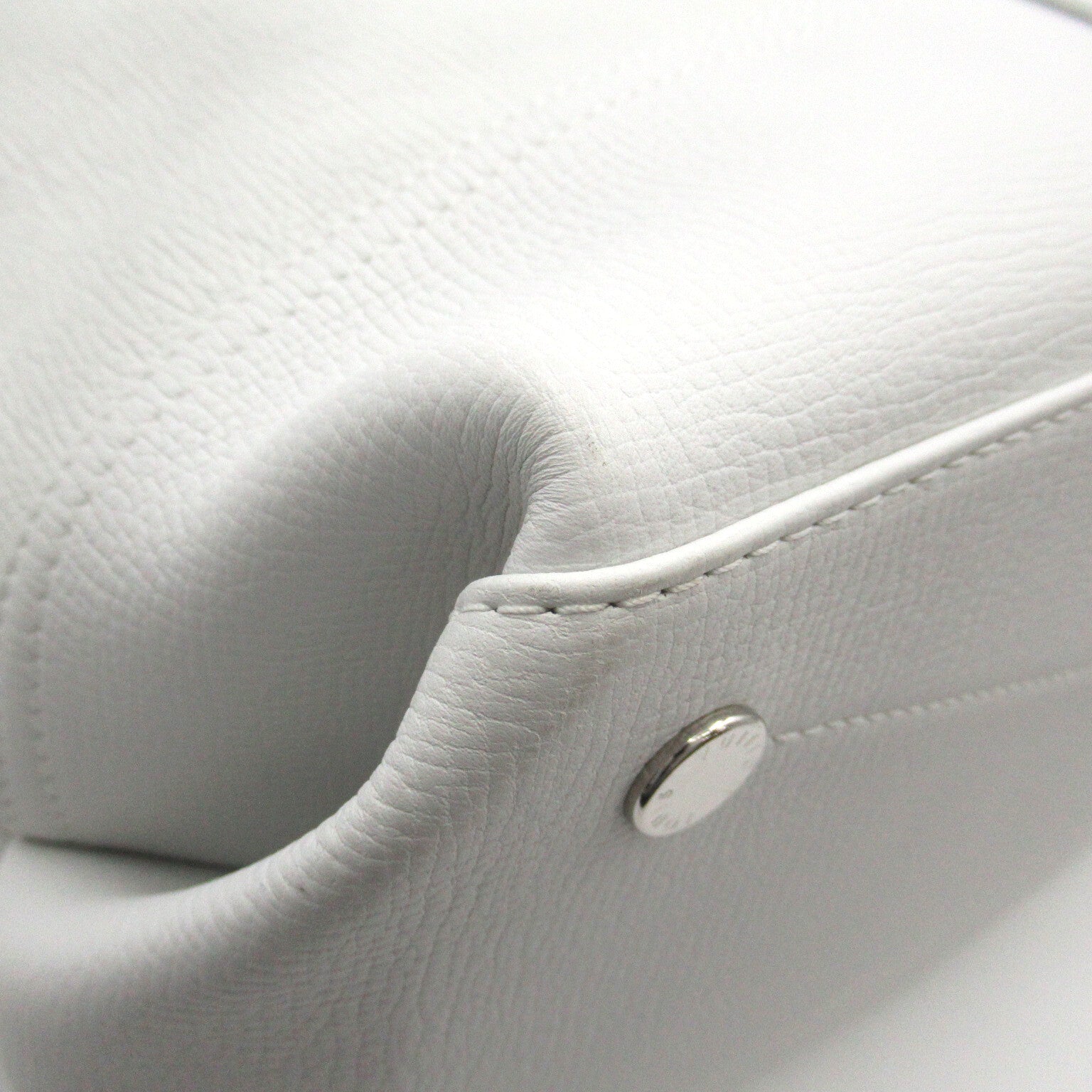 LOUIS VUITTON 皮革NIGO Tote Journey銀扣手挽肩背兩用袋白色