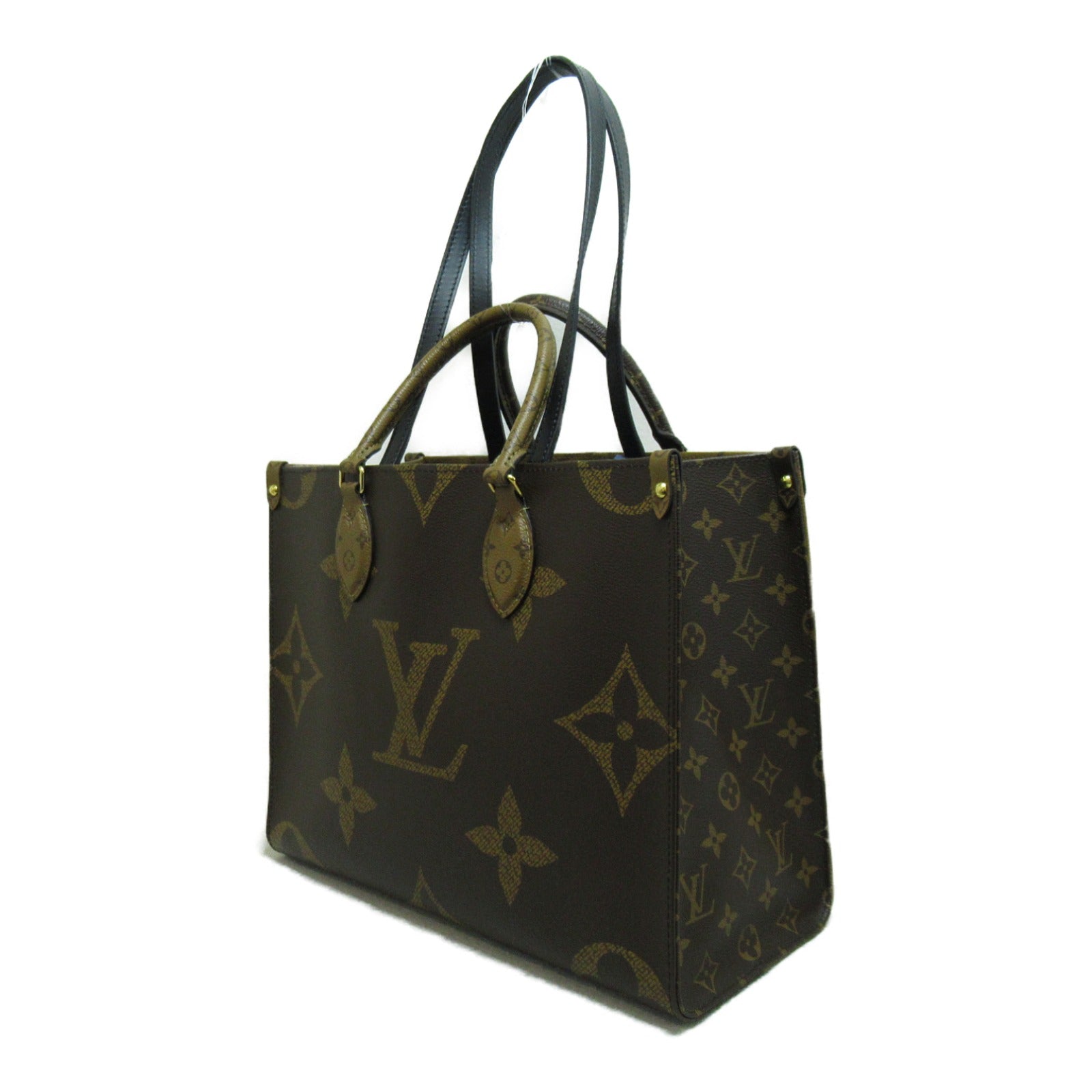 LOUIS VUITTON 【激減優惠】Monogram OnTheGo MM Tote Bag金扣手挽肩背兩用袋啡色