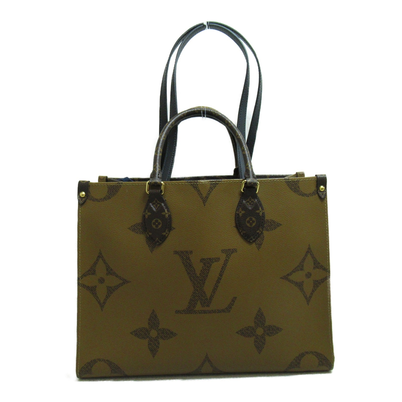 LOUIS VUITTON 【激減優惠】Monogram OnTheGo MM Tote Bag金扣手挽肩背兩用袋啡色