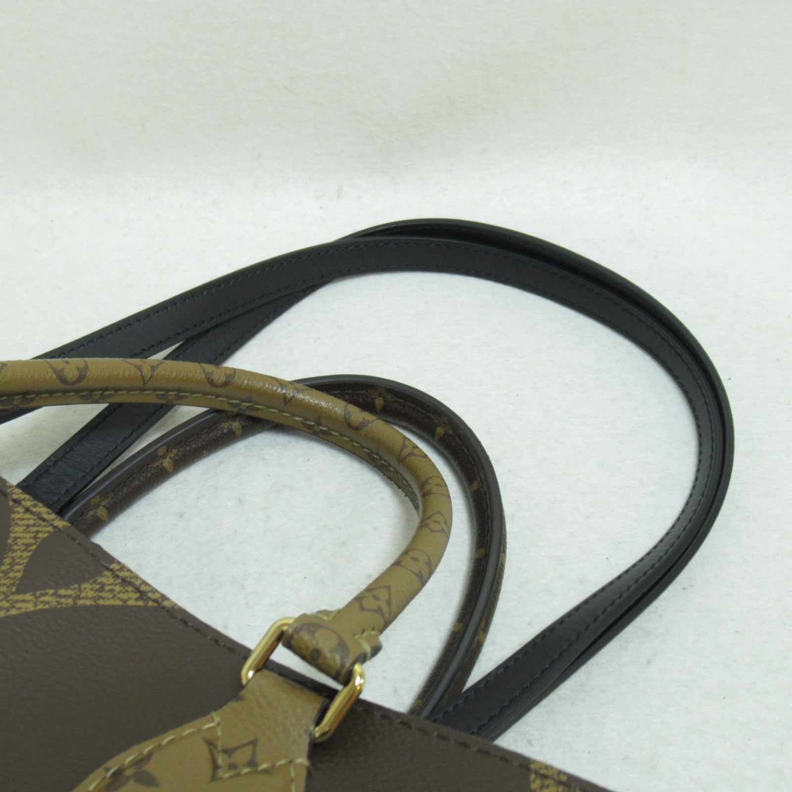 LOUIS VUITTON 【激減優惠】Monogram OnTheGo MM Tote Bag金扣手挽肩背兩用袋啡色