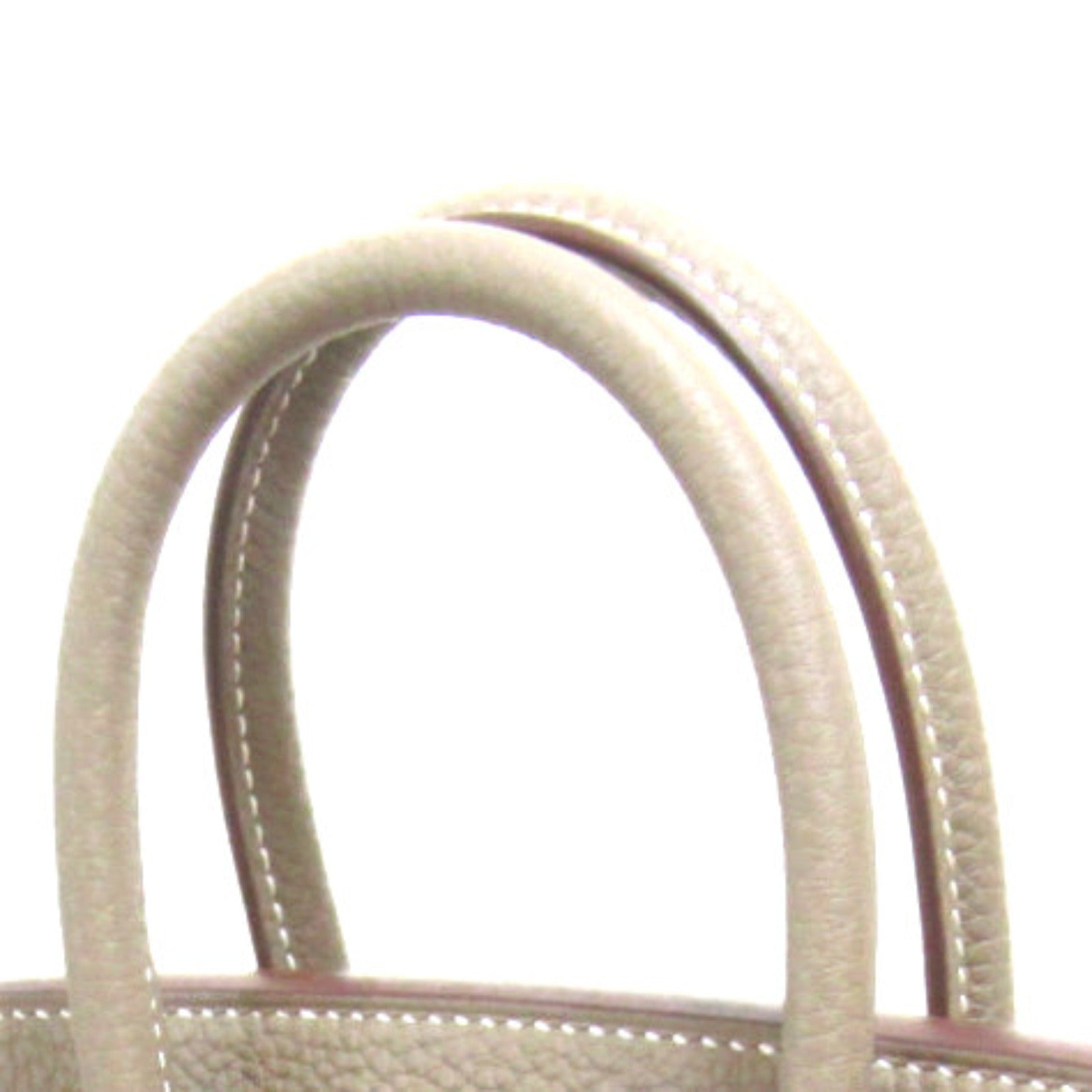 HERMES Togo皮革Birkin 25銀扣手挽袋灰色