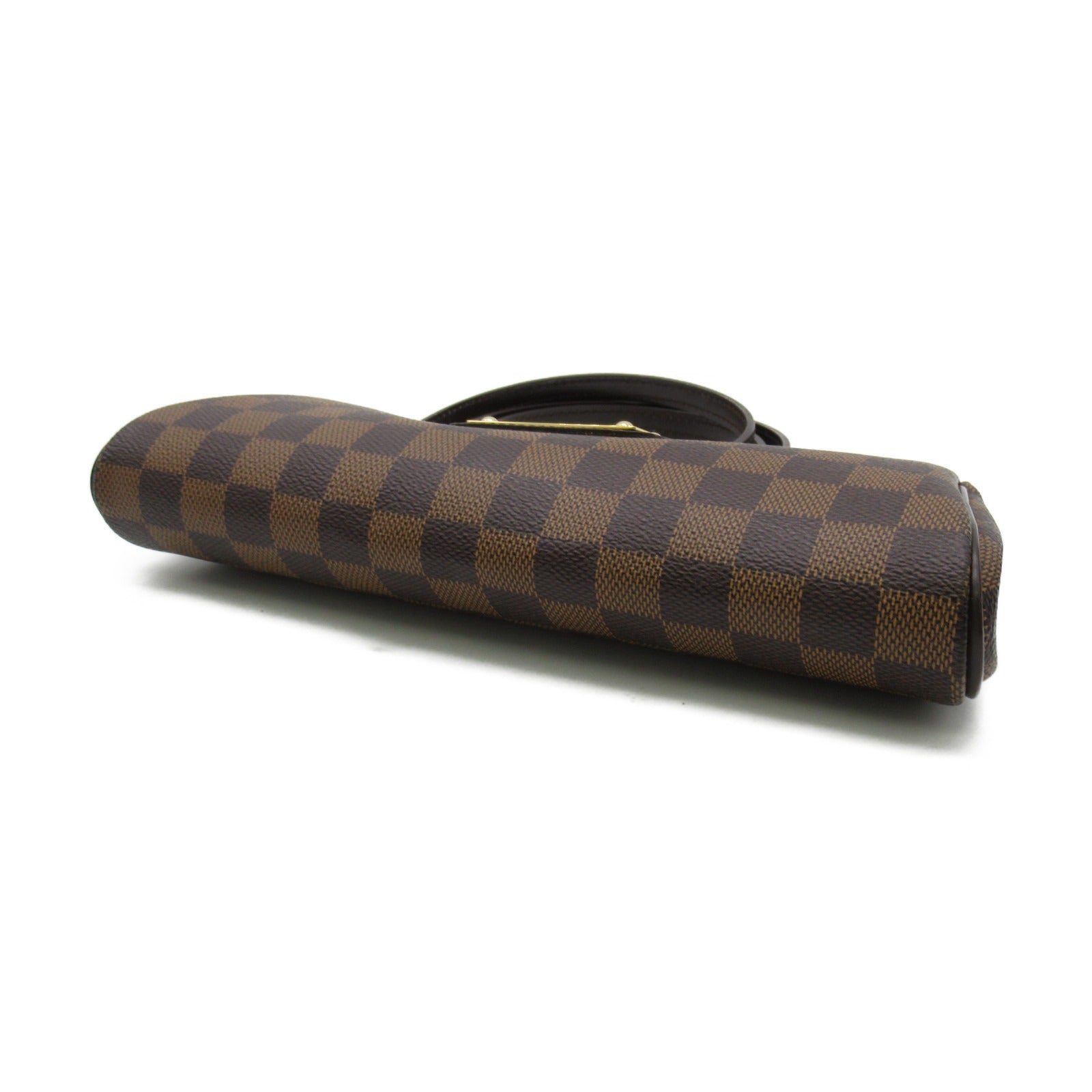 LOUIS VUITTON Damier Eva金扣手挽肩背兩用袋啡色