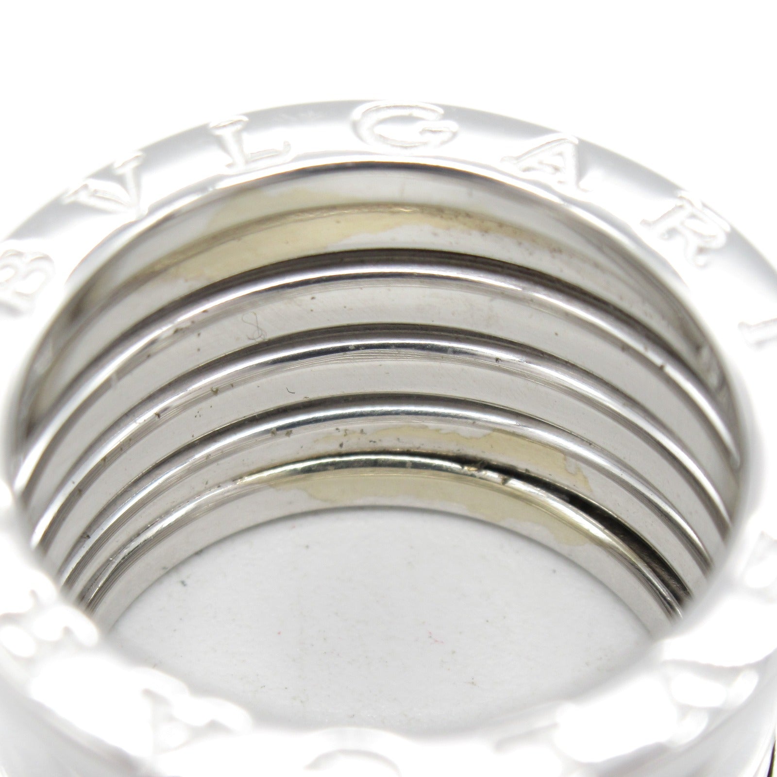 BVLGARI 18K白金B-zero1 5 Band Ring戒指Bvlgari#51/JP#10/US#5.25