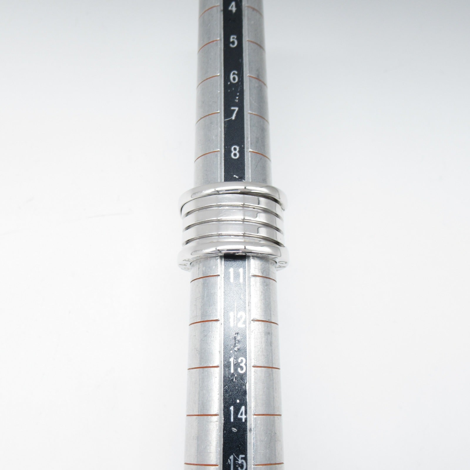 BVLGARI 18K白金B-zero1 5 Band Ring戒指Bvlgari#51/JP#10/US#5.25