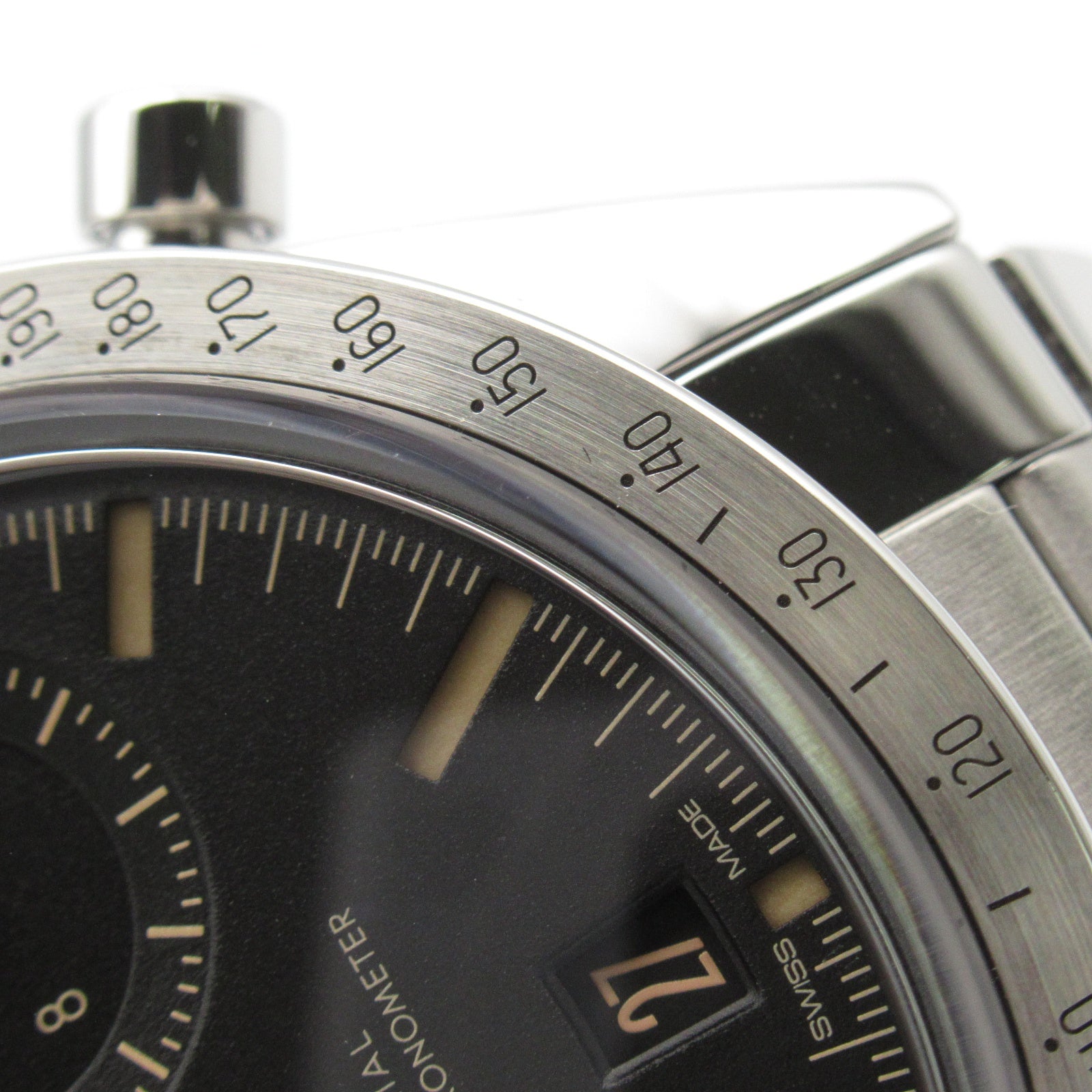 OMEGA Speedmaster '57不鏽鋼手錶手動上弦芯黑色