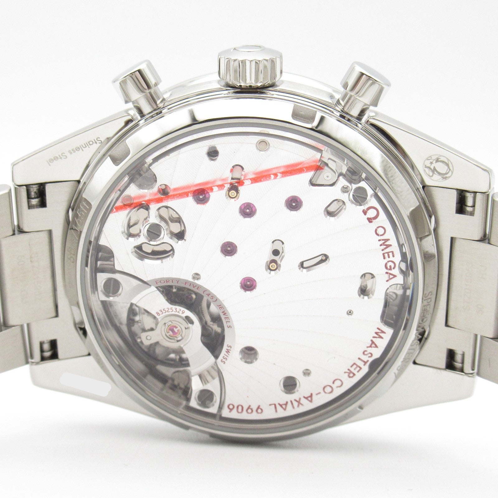 OMEGA Speedmaster '57不鏽鋼手錶手動上弦芯黑色