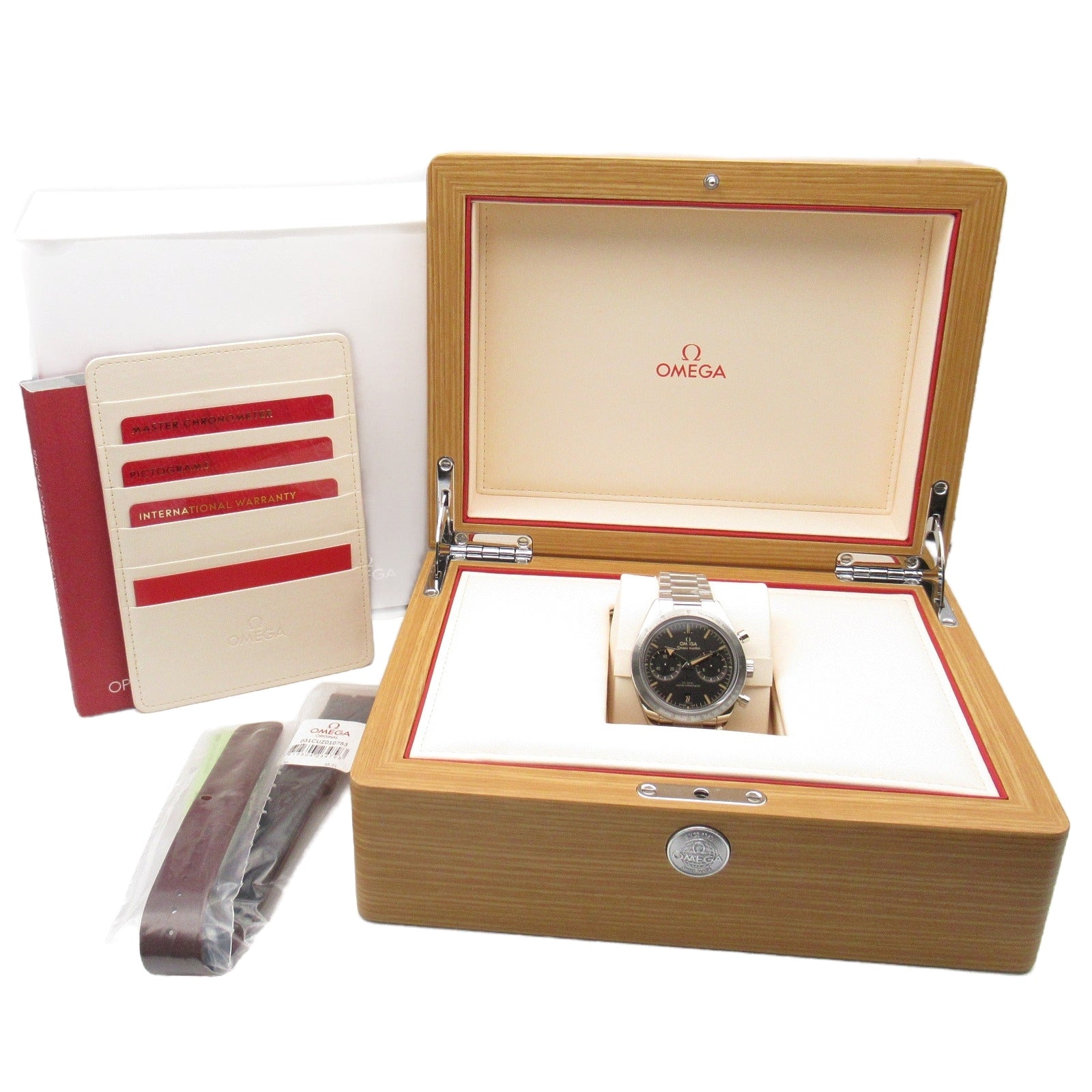 OMEGA Speedmaster '57不鏽鋼手錶手動上弦芯黑色