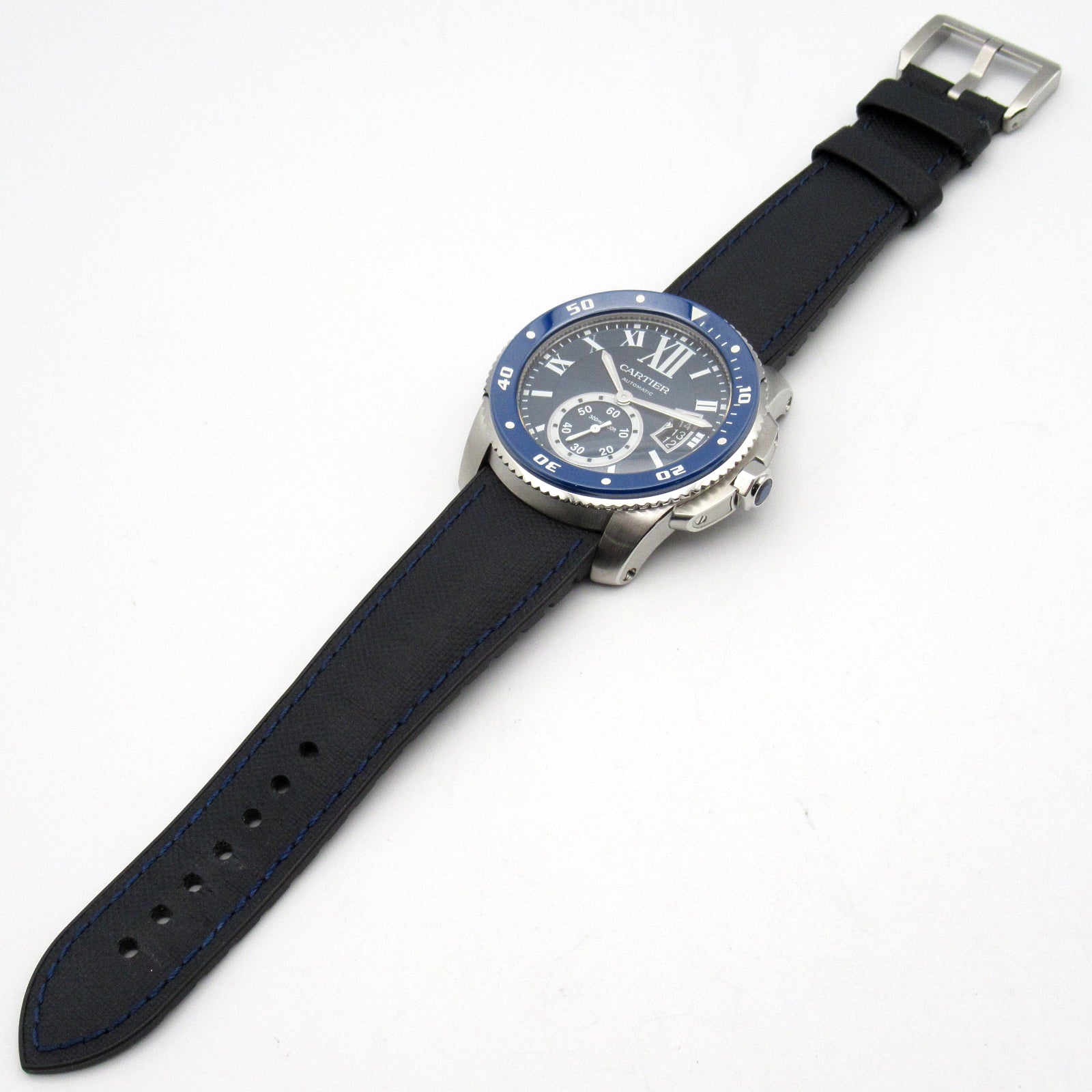 CARTIER Caliber De Cartier Diver Automatic Watch WSCA0010 Stainless Steel Rubber