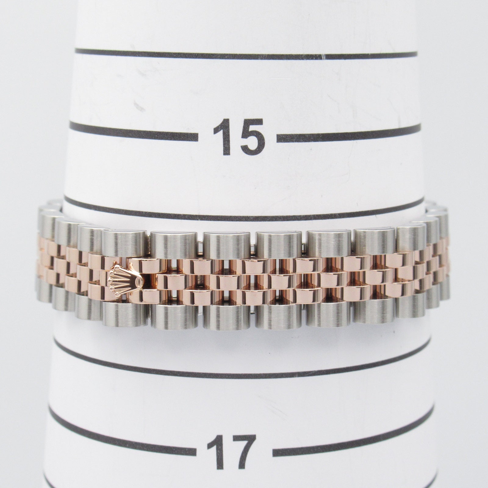 ROLEX Lady Datejust 18K玫瑰金/不鏽鋼手錶自動機芯粉紅色