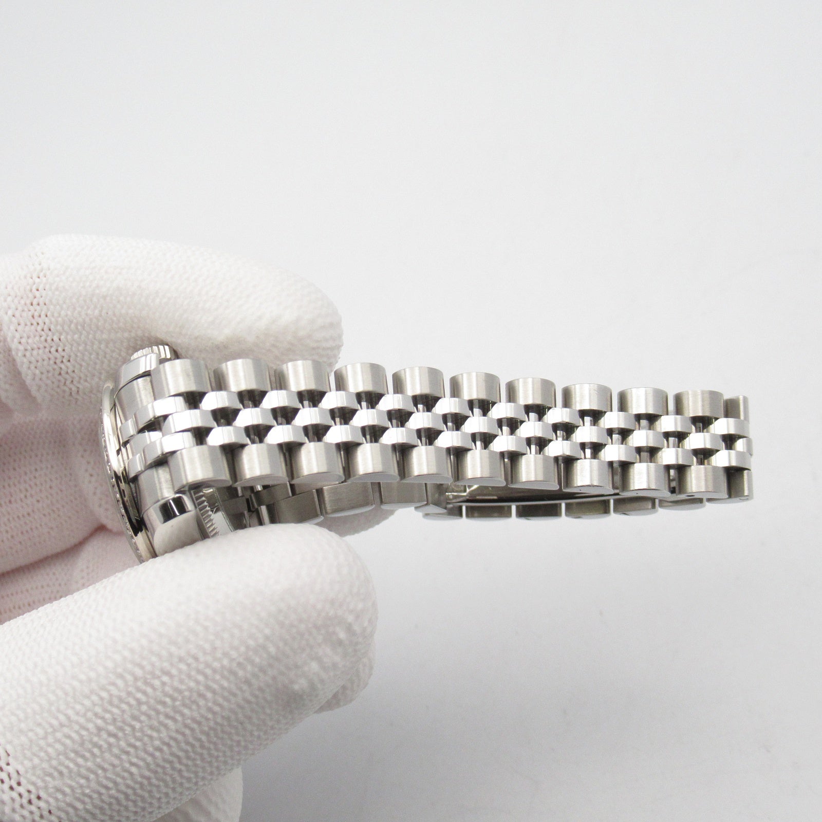 ROLEX Datejust 10P Sapphire Random Wrist Watch 179384