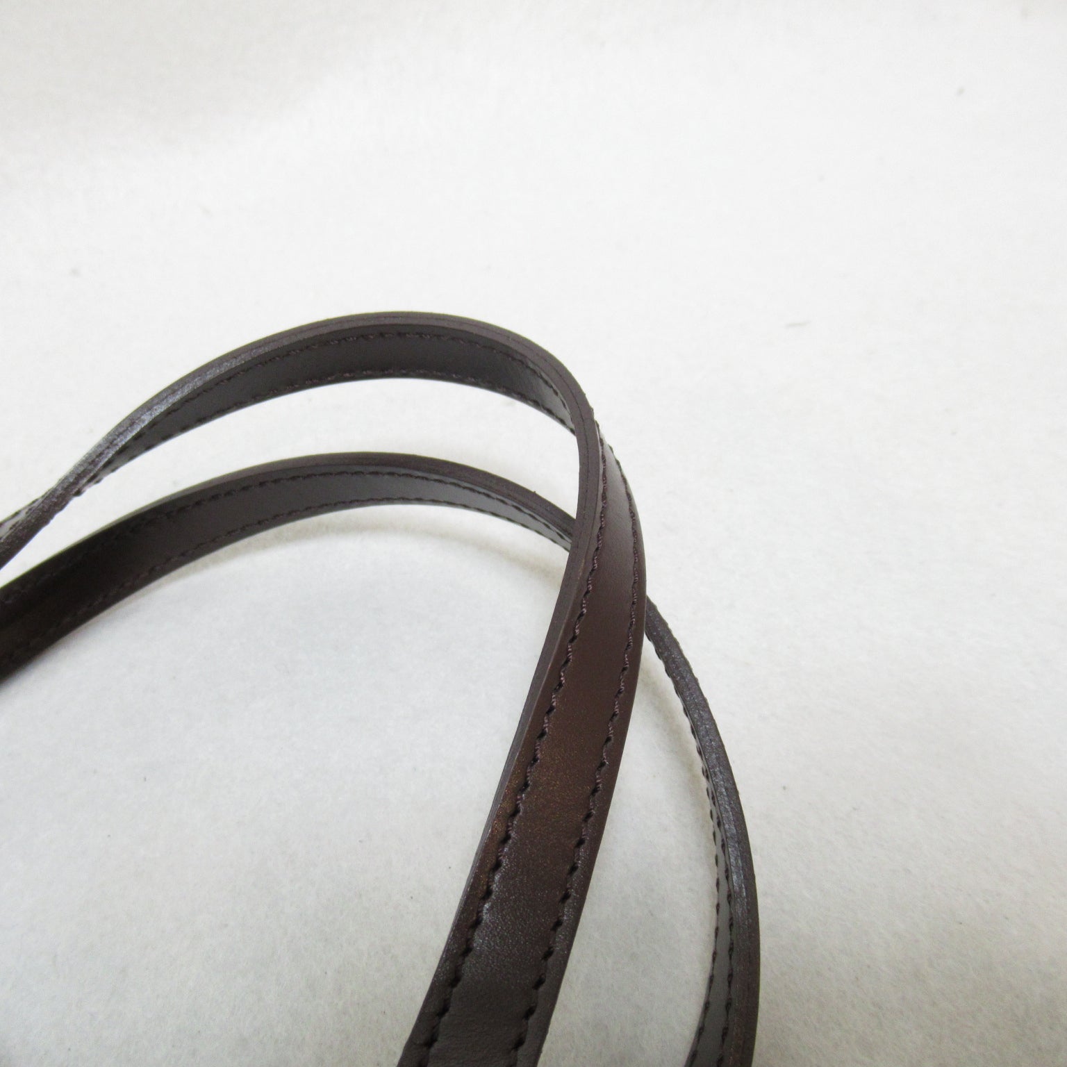 LOUIS VUITTON Damier Papillon 30金扣肩背袋啡色