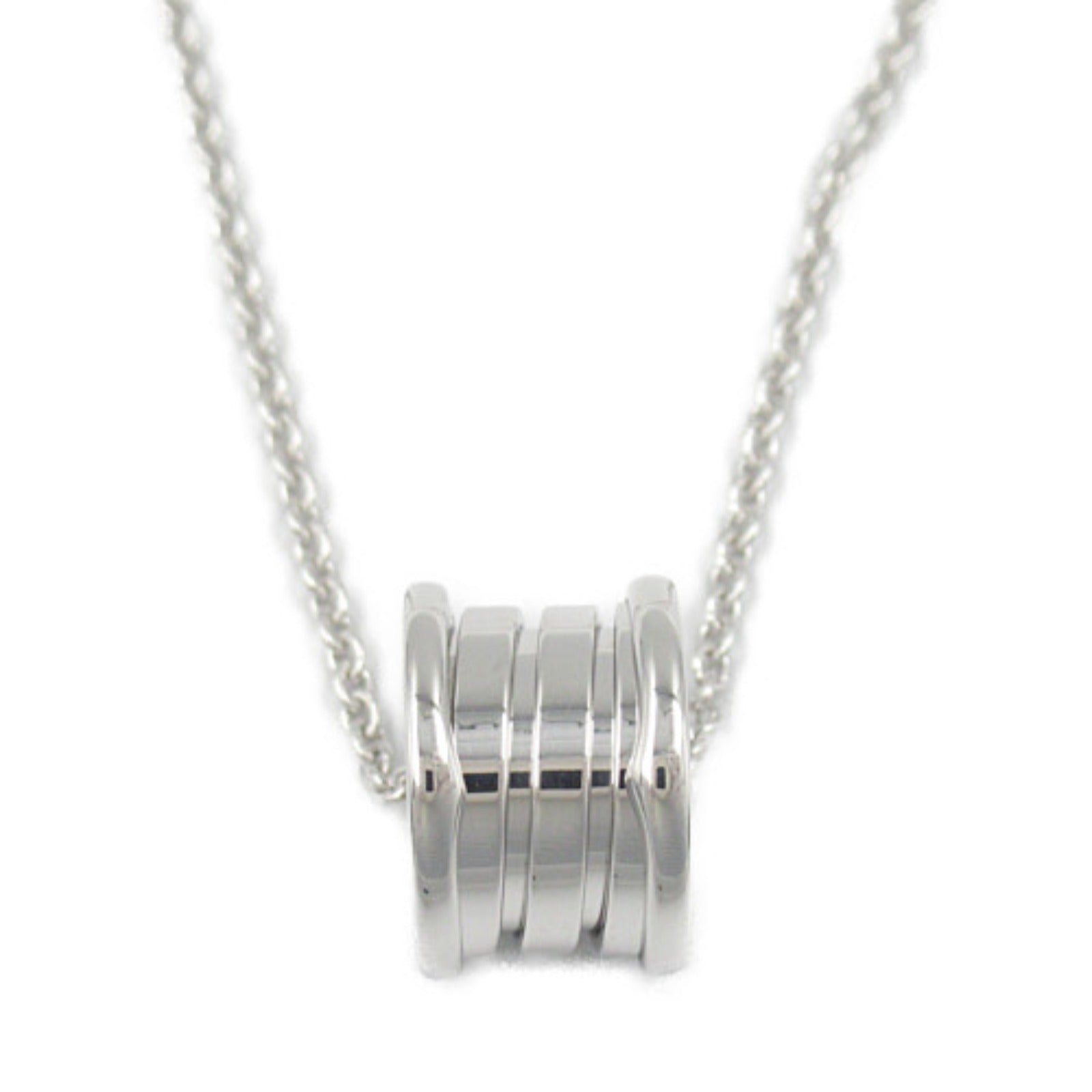 BVLGARI 18K白金B-zero1項鍊