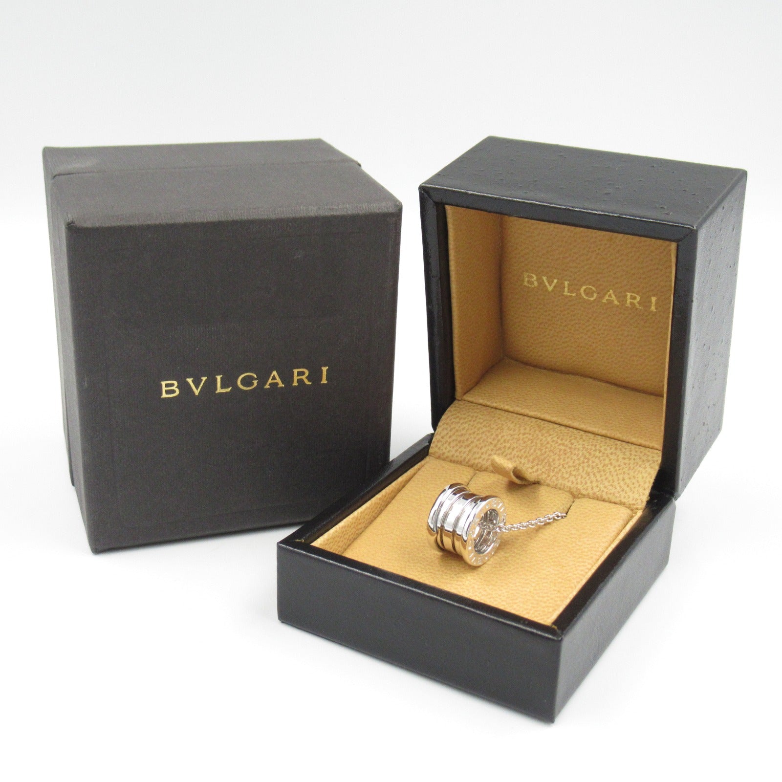 BVLGARI 18K白金B-zero1項鍊