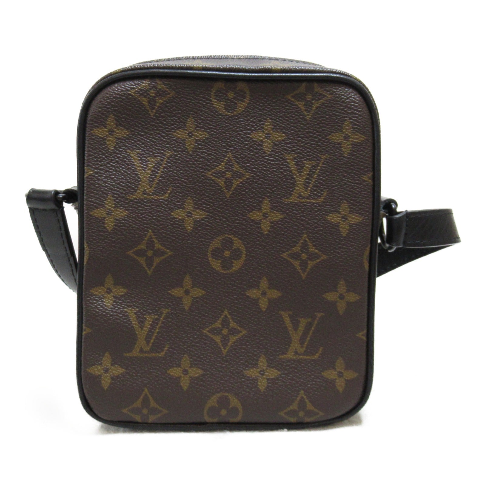 LOUIS VUITTON Monogram Macassar Christopher Wearable Wallet肩背袋啡色