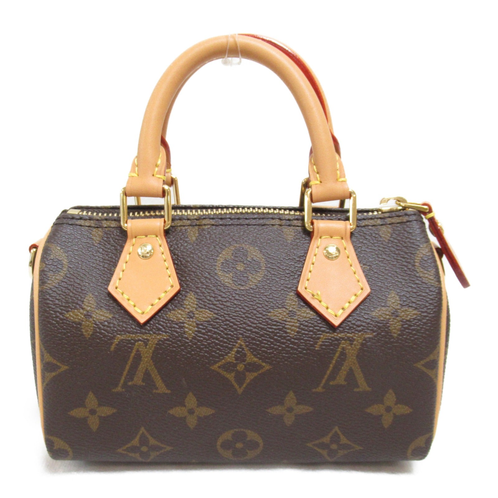 LOUIS VUITTON 【激減優惠】Monogram Nano Speedy手挽肩背兩用袋啡色
