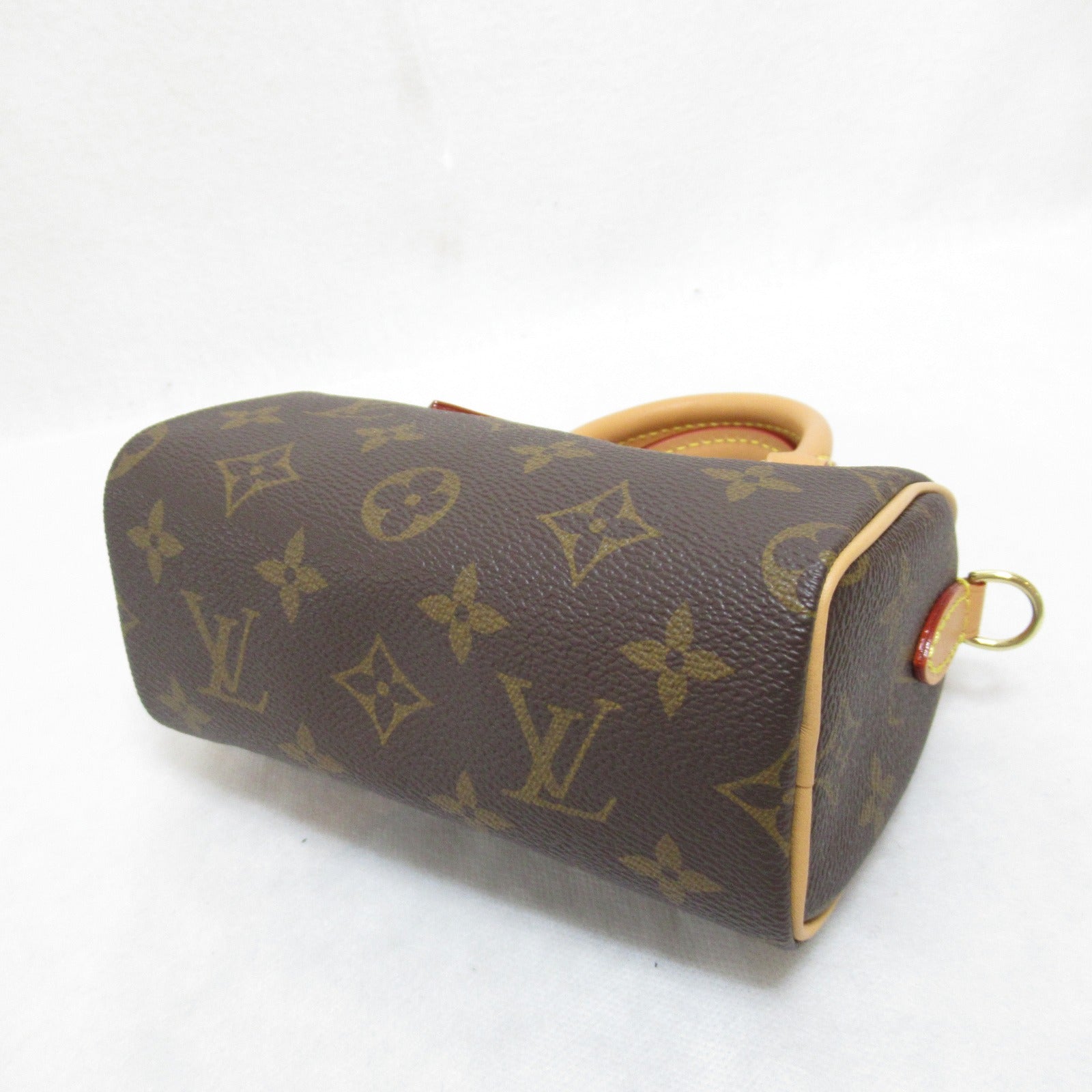 LOUIS VUITTON 【激減優惠】Monogram Nano Speedy手挽肩背兩用袋啡色