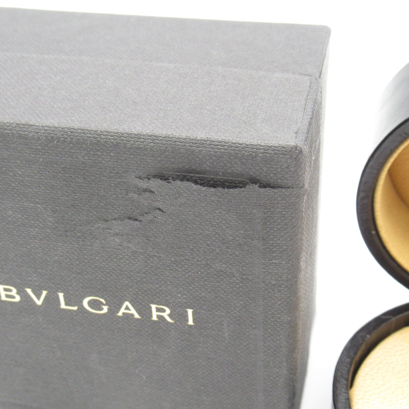 BVLGARI 18K黃金B.zero1 3 Band Ring戒指US#5/JP#8.5/BVLGARI#49