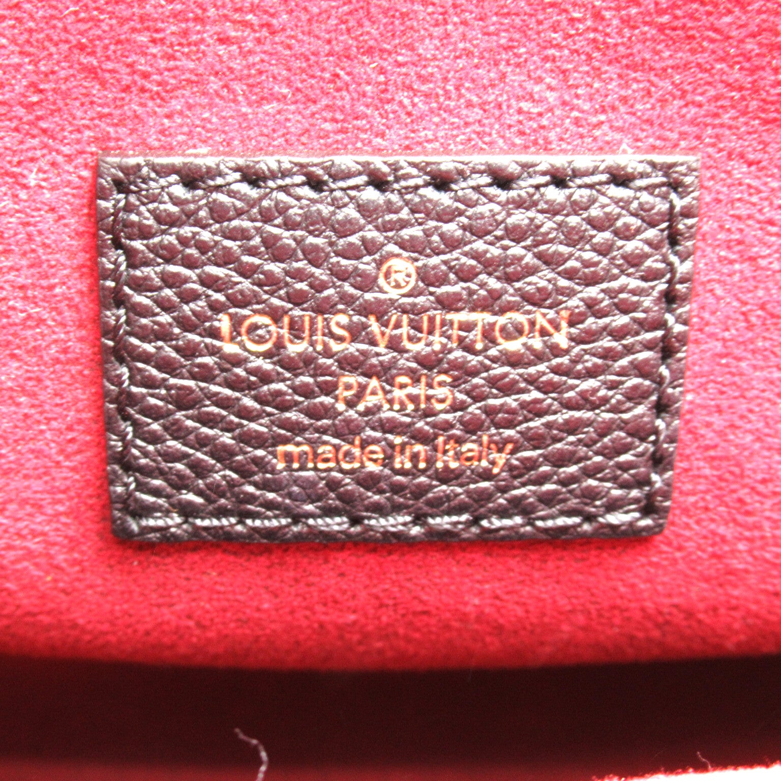 LOUIS VUITTON 【激減優惠】Monogram Empreinte OnTheGo PM手挽肩背兩用袋黑色/米色