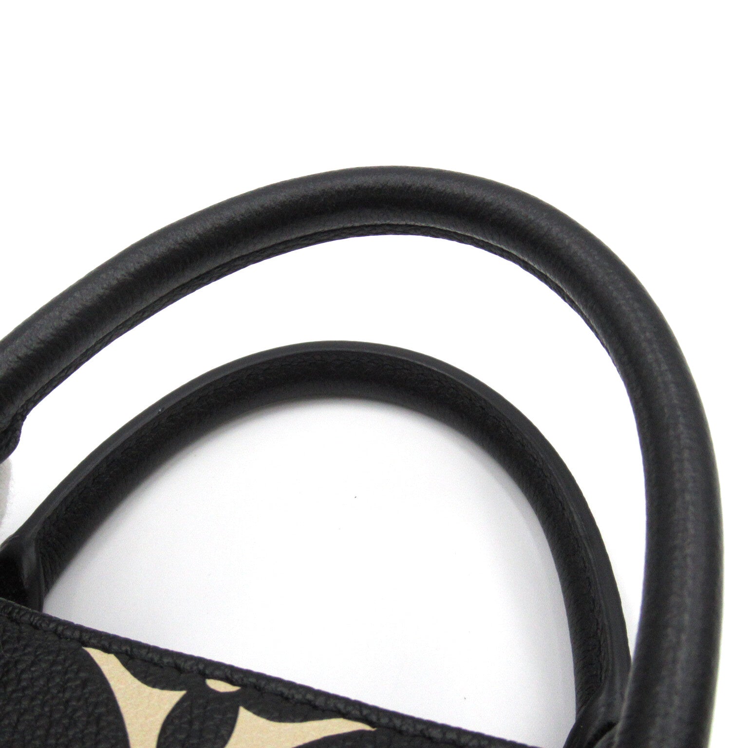 LOUIS VUITTON 【激減優惠】Monogram Empreinte OnTheGo PM手挽肩背兩用袋黑色/米色