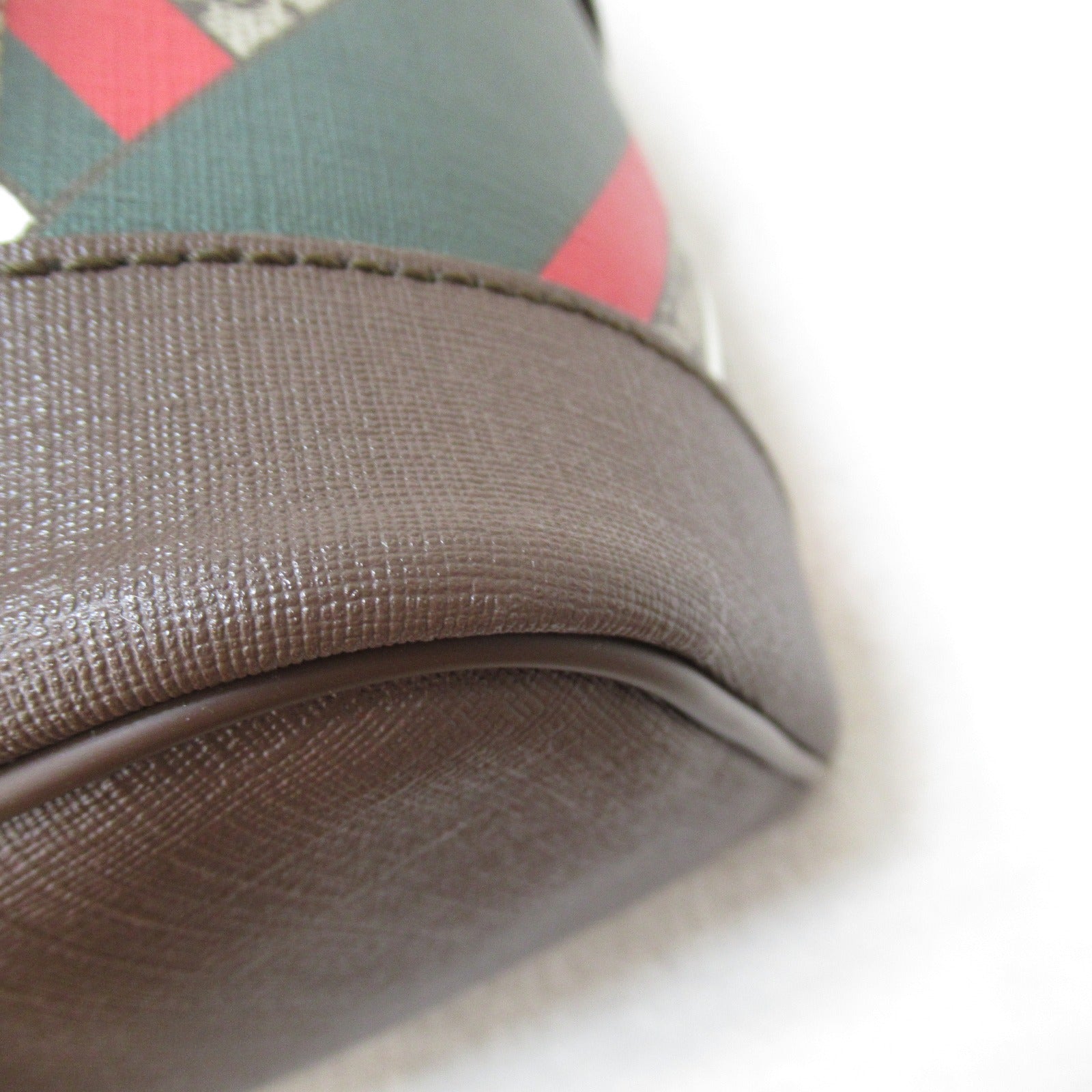 GUCCI 塗層帆布GG Supreme Backpack金扣背包啡色/綠色/紅色