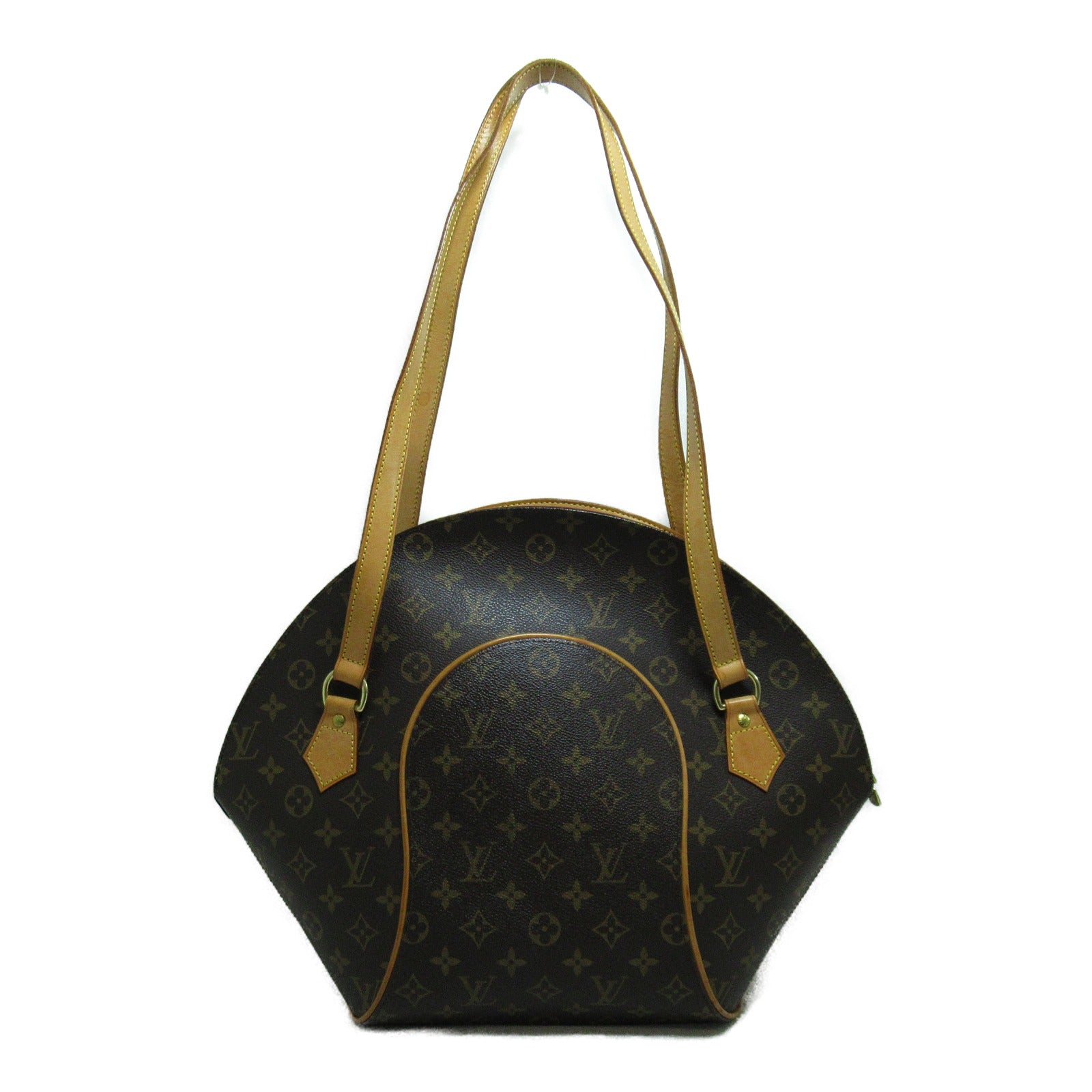 LOUIS VUITTON 【激減優惠】Monogram Elipse Shopping Shoulder Bag金扣肩背袋啡色