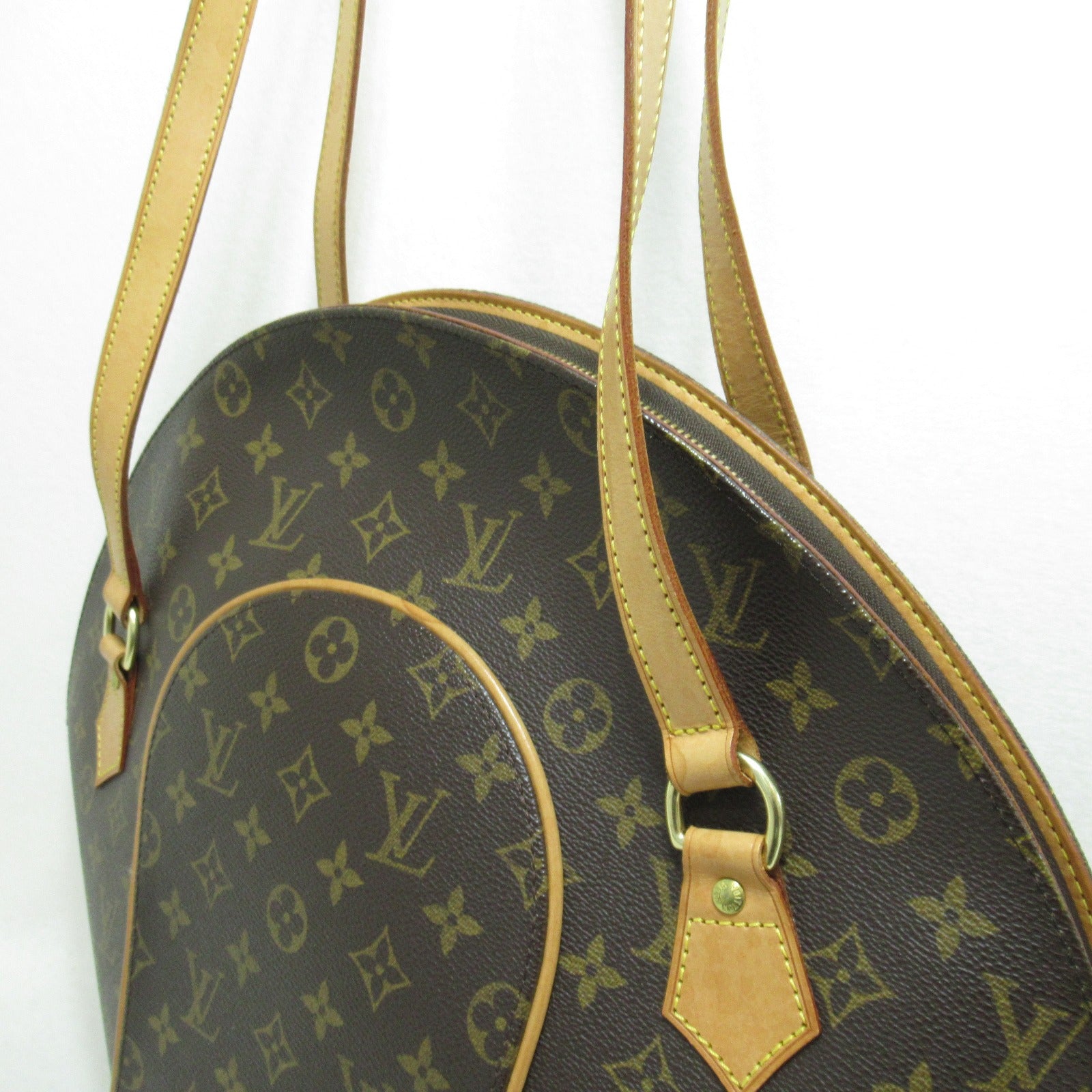 LOUIS VUITTON 【激減優惠】Monogram Elipse Shopping Shoulder Bag金扣肩背袋啡色